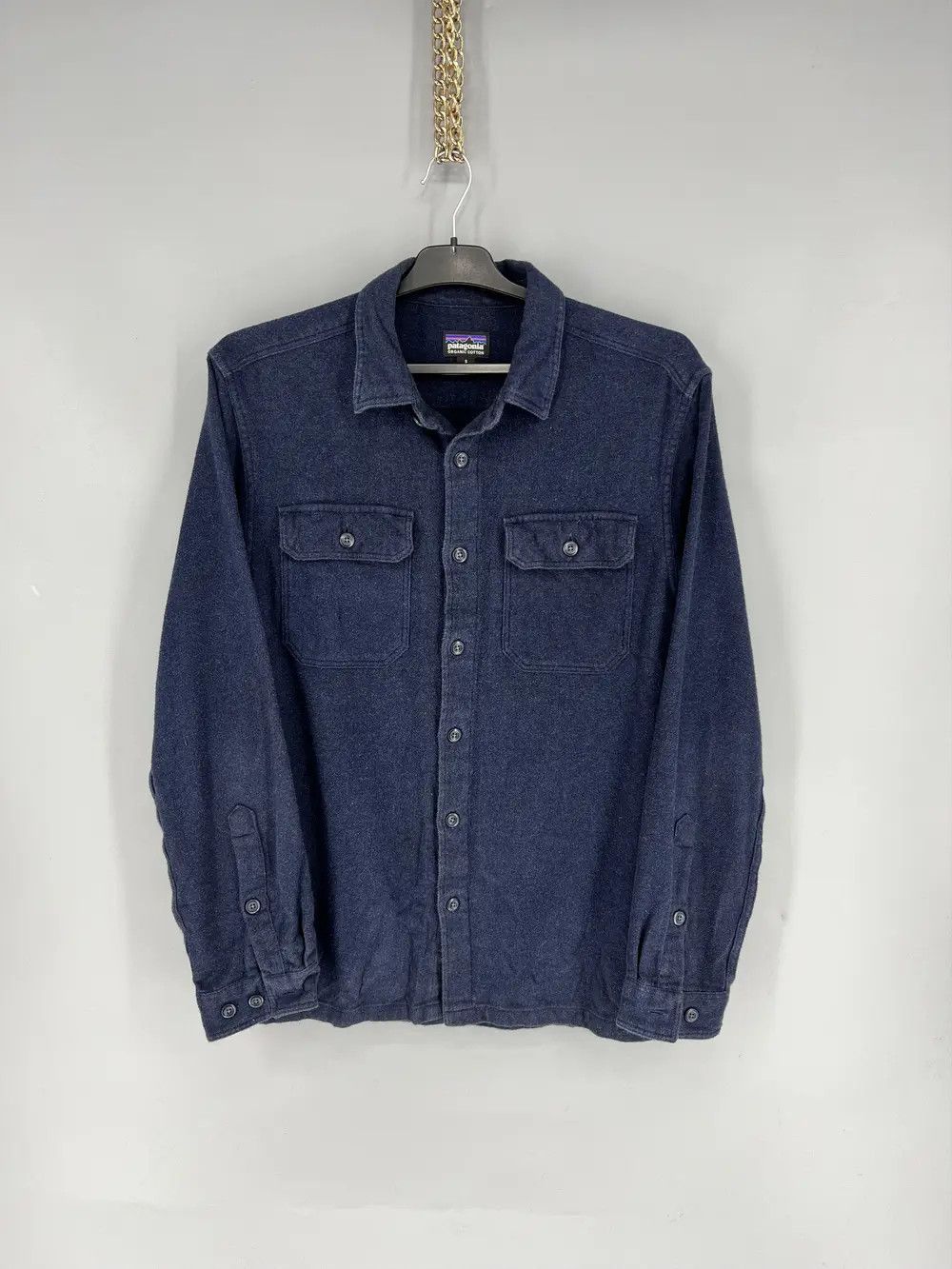 Patagonia Patagonia Men's Long-Sleeved Fjord Flannel Shirt Blue Size S Size US S / EU 44-46 / 1 - 1 Thumbnail