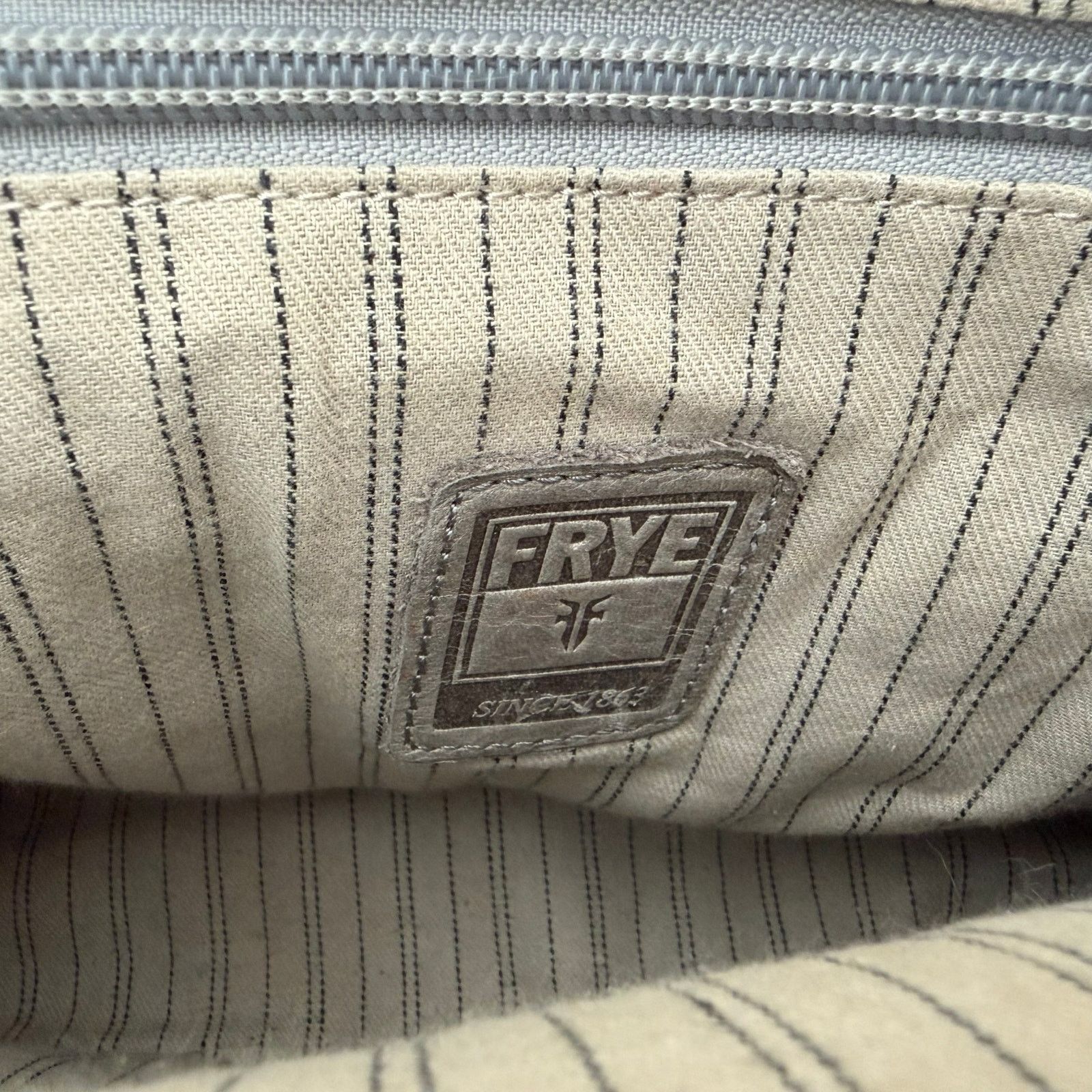 Frye Frye Melissa Gray Leather Tote Shouder Bag Size ONE SIZE - 8 Thumbnail
