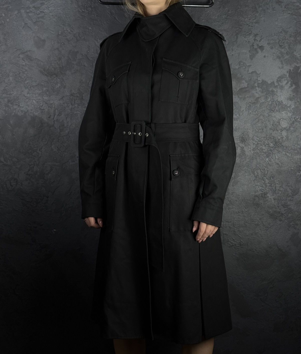 Sportmax SPORTMAX Belted Women’s Trench Coat Italy Designer Size 10 Size L / US 10 / IT 46 - 1 Thumbnail