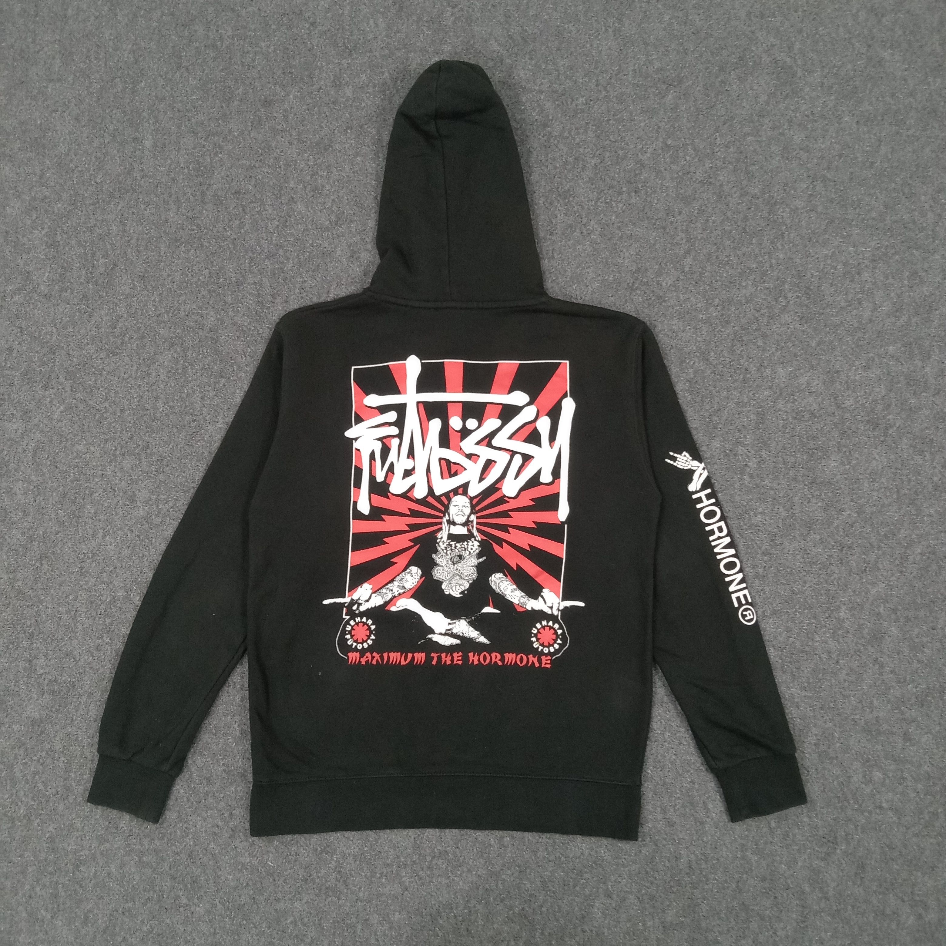 Band Tees × Japanese Brand × Vintage Maximum The Hormone Japan Band Parody Stussy Hoodies Size US M / EU 48-50 / 2 - 1 Thumbnail