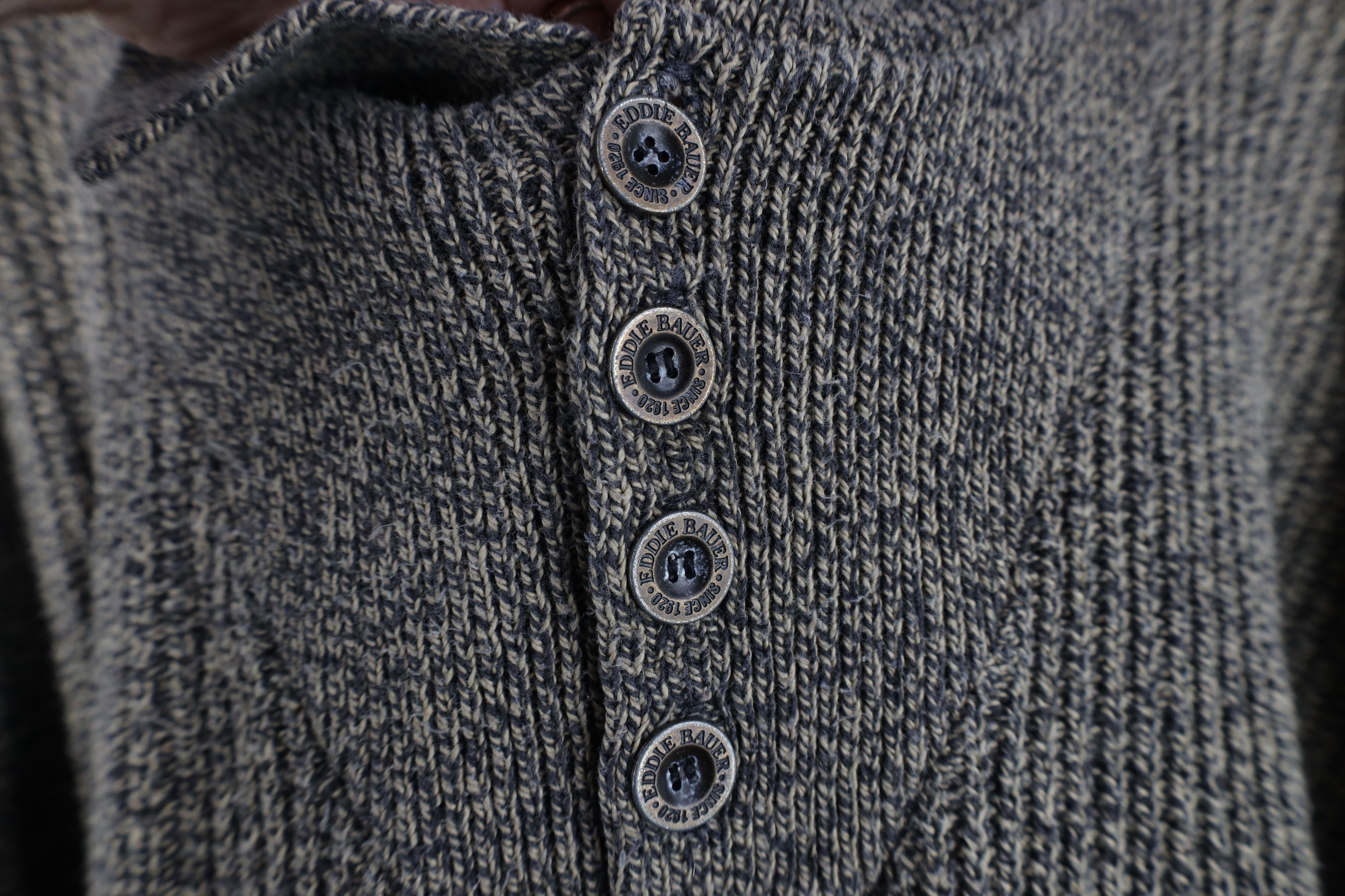 Eddie Bauer Vintage 90s Eddie Bauer Ribbed Knit Collared Sweater USA Size US M / EU 48-50 / 2 - 4 Thumbnail