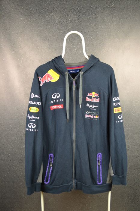 Vintage Red Bull Infinity Pepe Jeans F1 Racing Jacket Size Men Size L