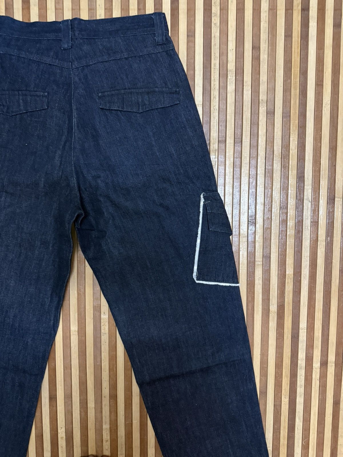 Japanese Brand Japanese Brand Denim Cargo Pants / Streetwear / W31x32 Size US 31 - 6 Thumbnail