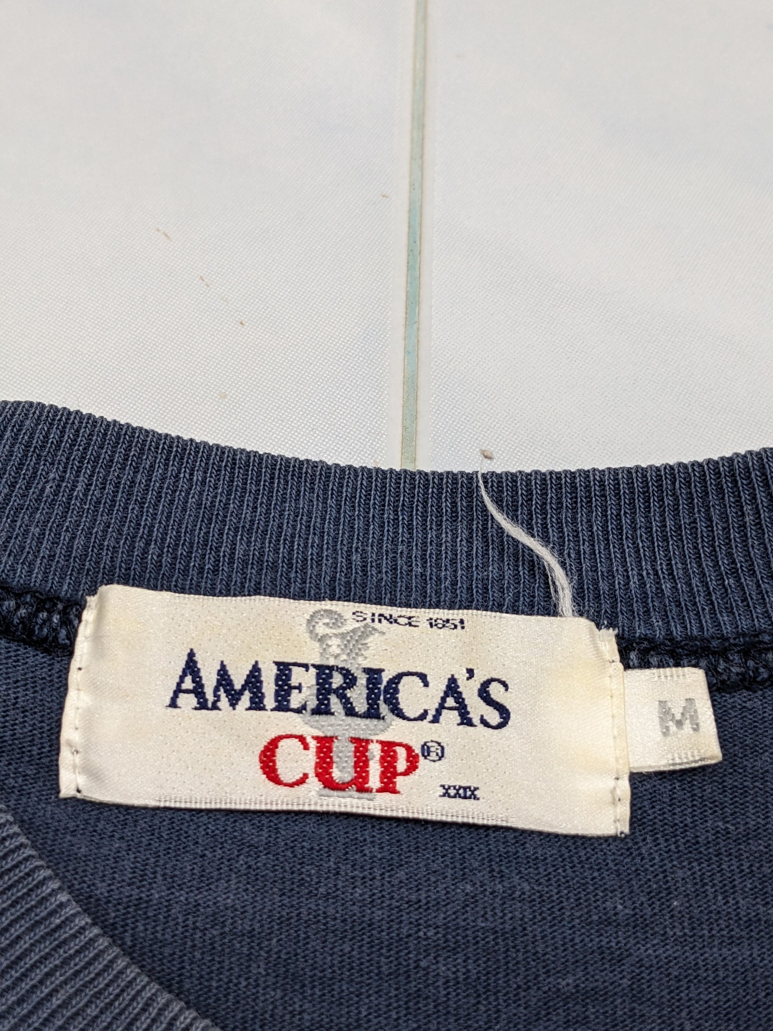 Vintage VINTAGE AMERICA'S CUP TSHIRT Size US M / EU 48-50 / 2 - 8 Thumbnail