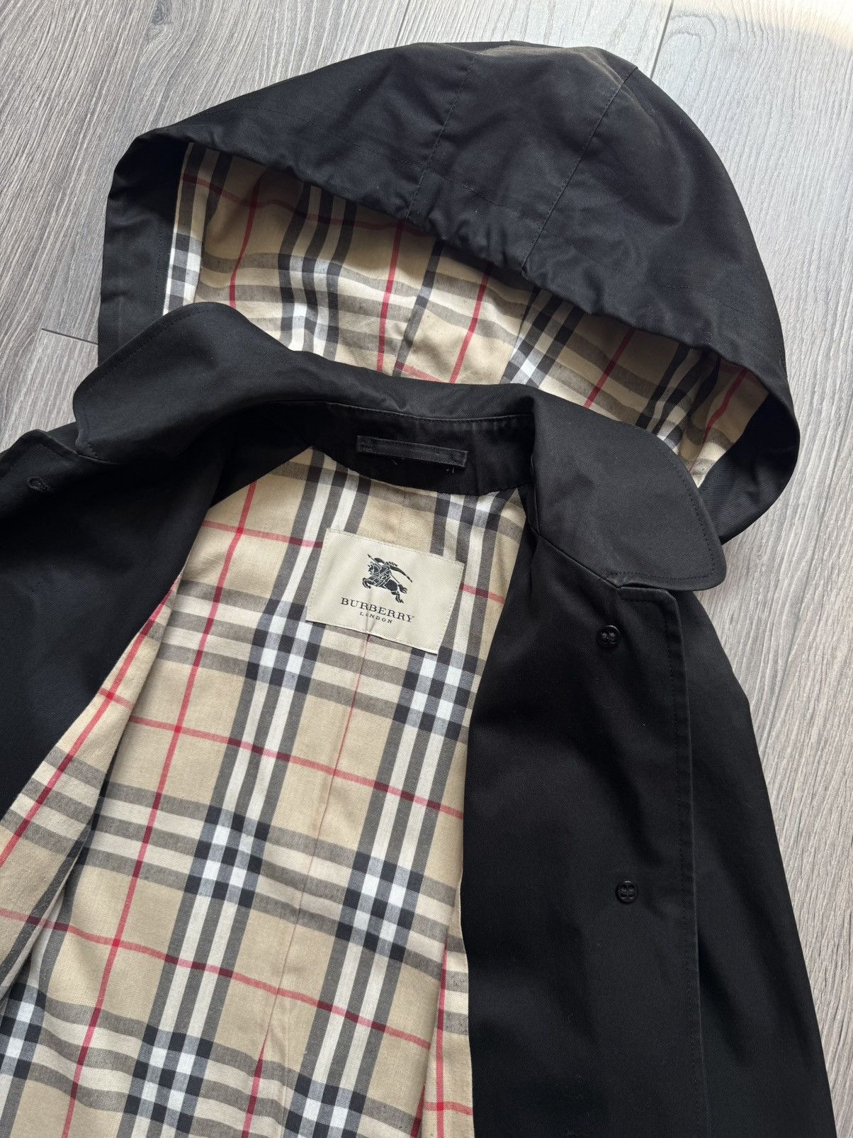 Burberry Burberry Carmen Knee-Length Checkered Coat Size XS / US 0-2 / IT 36-38 - 11 Thumbnail