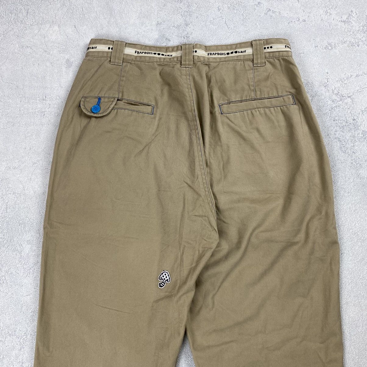 Frapbois Vintage Frapbois by Issey Miyake Khaki Pant Size US 30 / EU 46 - 10 Thumbnail