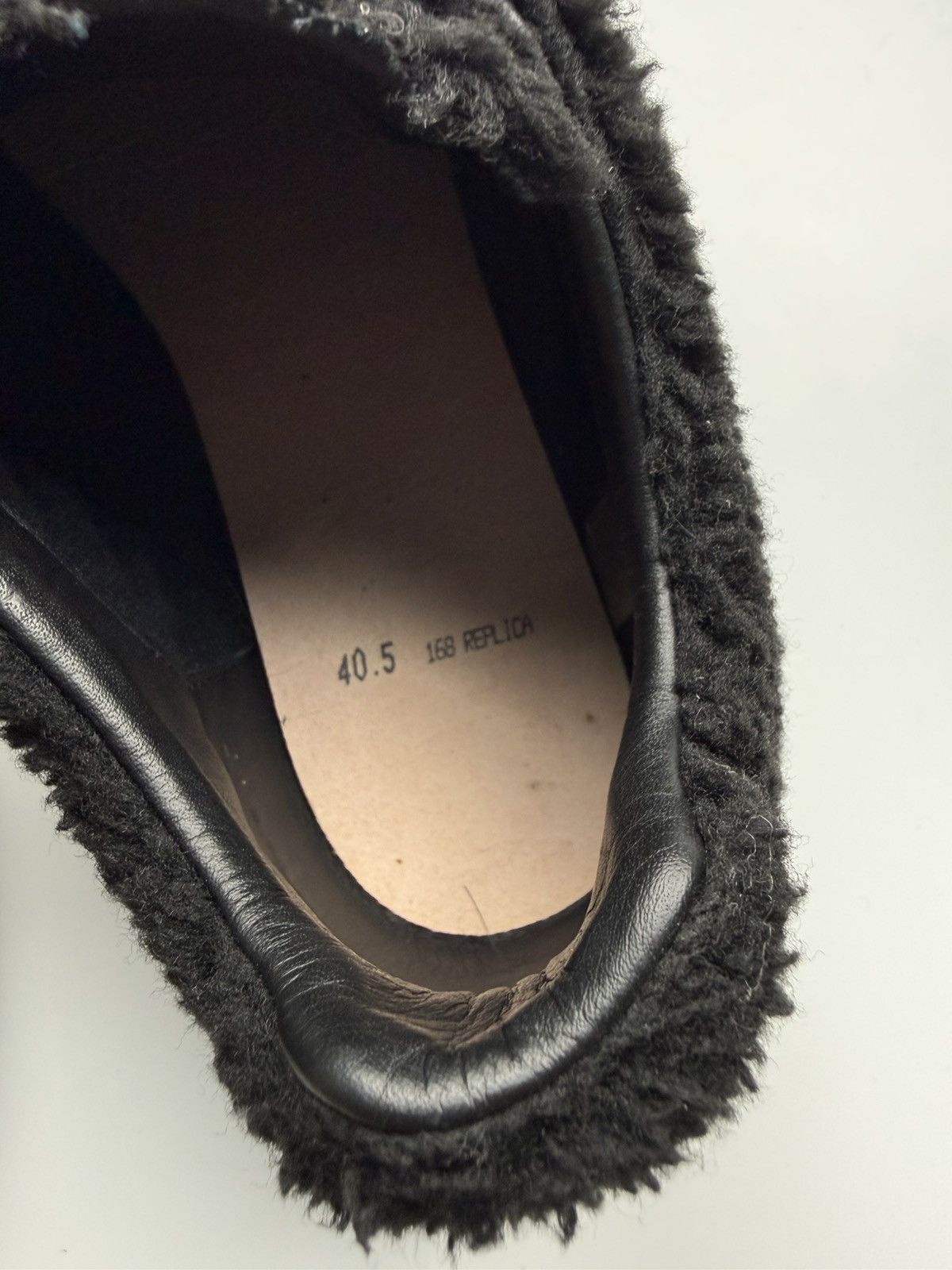 Maison Margiela Maison Margiela Gats Faux Fur Shearling Size US 7.5 / EU 40-41 - 15 Thumbnail