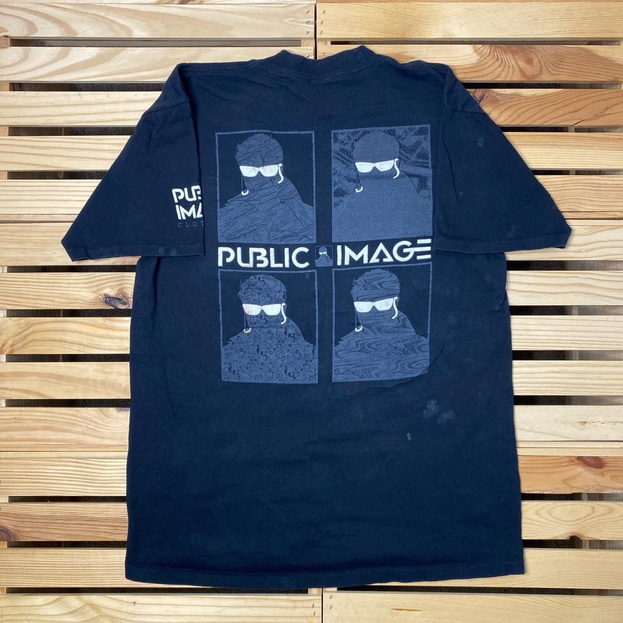 Other Vintage Public Image Faded Black Streetwear Tee Size Large Size US L / EU 52-54 / 3 - 1 Thumbnail