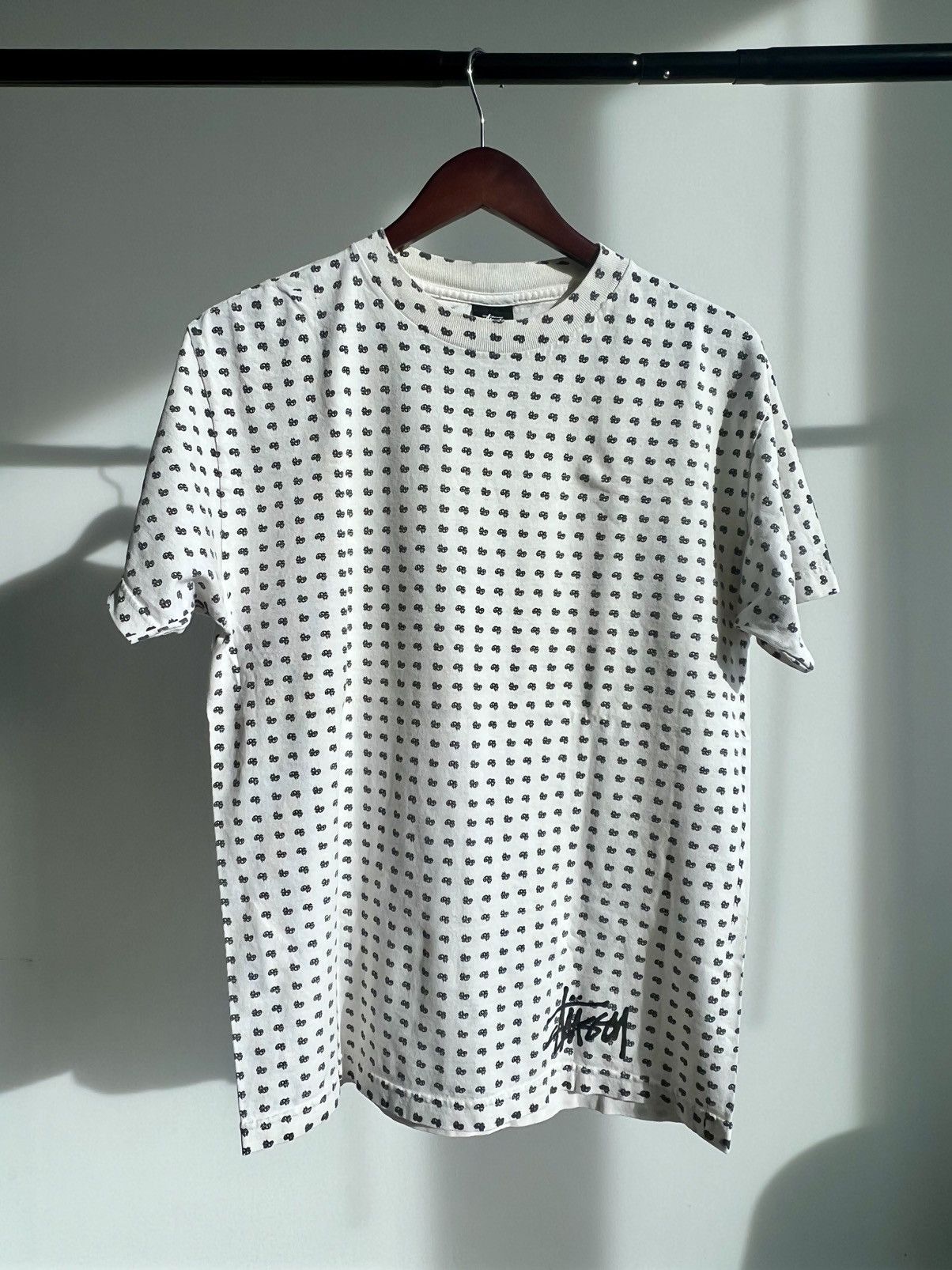 Stussy Vintage 2000s Stussy Peace & Prosperity T Shirt Size US M / EU 48-50 / 2 - 1 Thumbnail