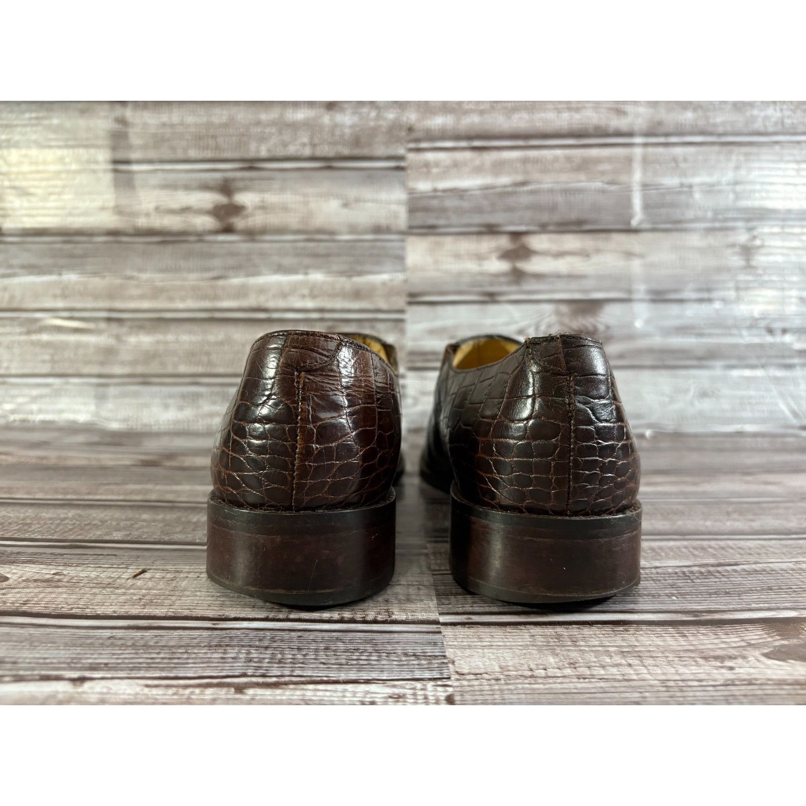 Ralph Lauren Ralph Lauren Alligator Crocodile Loafer shoes sz 11 B color Size US 11 / IT 41 - 5 Thumbnail