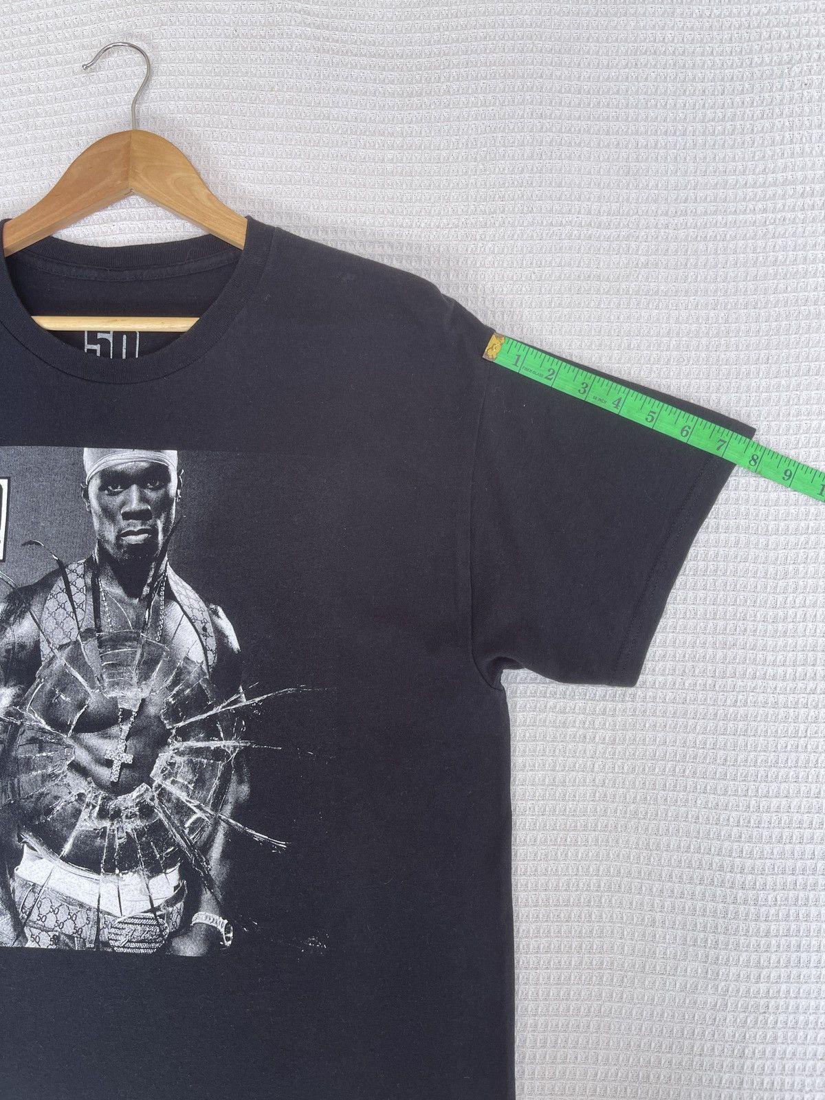 50 Cent Rare🔥Vintage 50 Cent ERD GRUNGE TEE Size US L / EU 52-54 / 3 - 9 Thumbnail