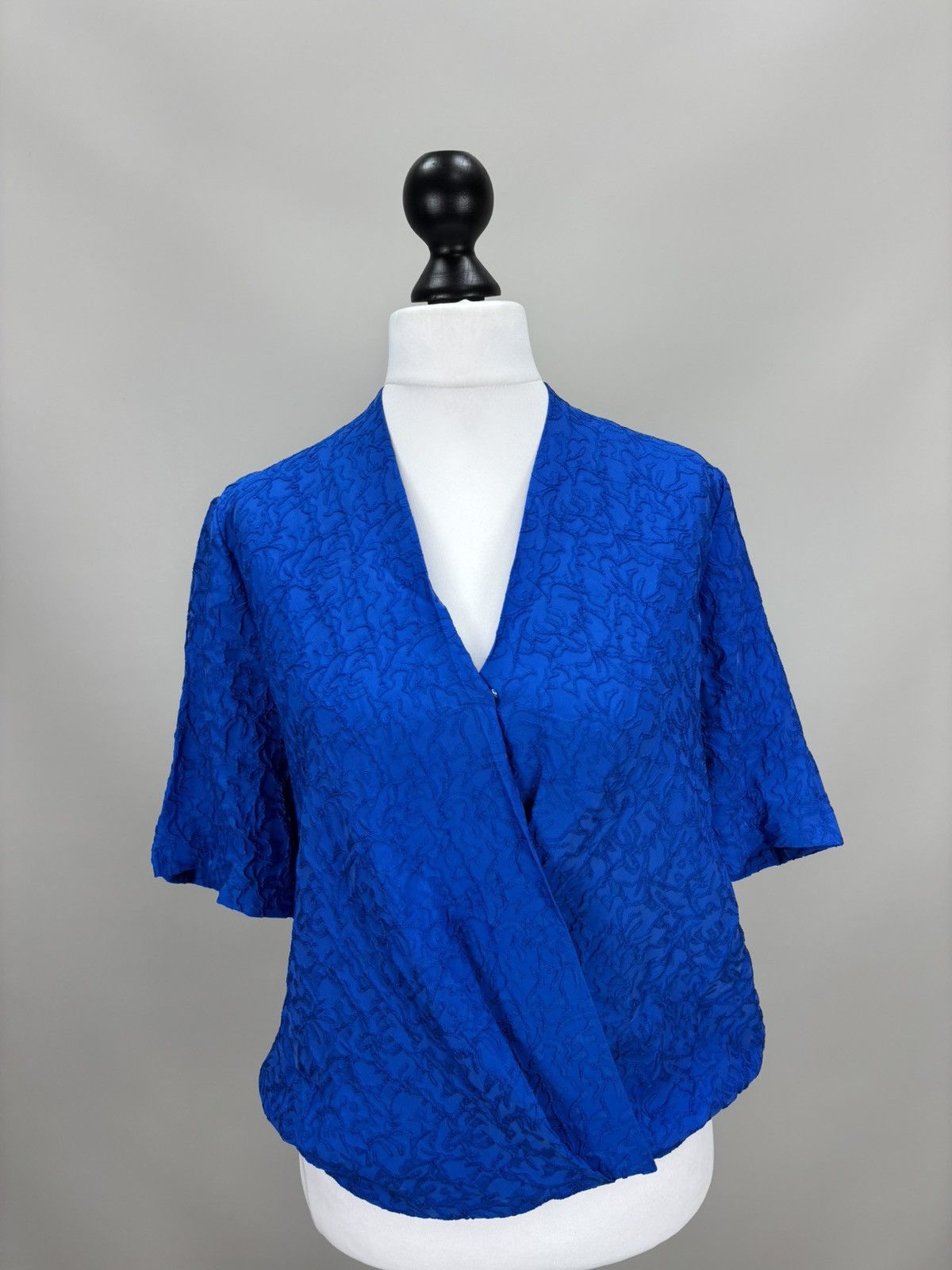 Diane von Furstenberg Womens blouse Diane Von Furstenberg Size 6 Color Blue Size L / US 10 / IT 46 - 2 Thumbnail