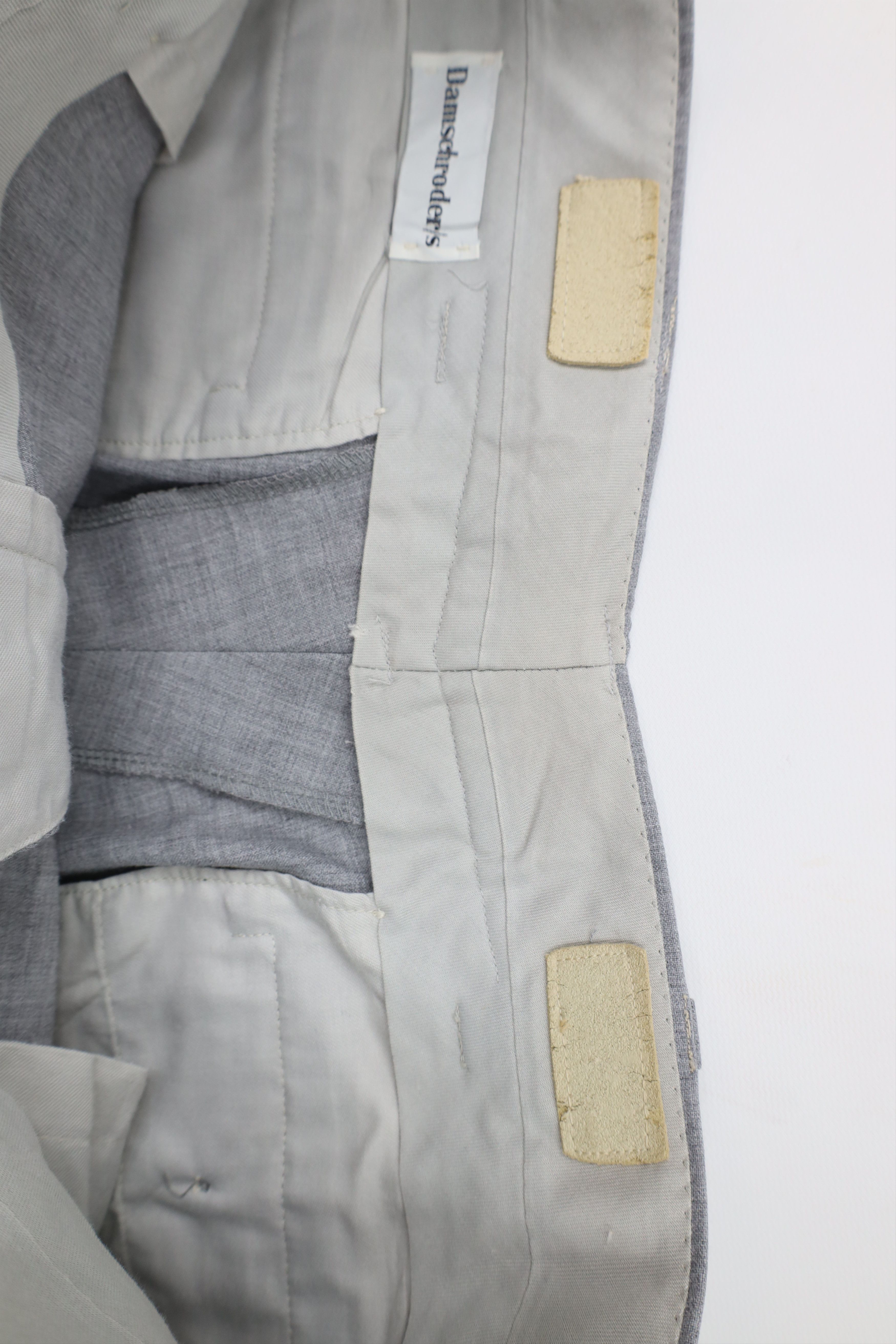 Vintage Vintage 70s Streetwear Chambray Bell Bottoms Pants Gray USA Size US 36 / EU 52 - 6 Thumbnail