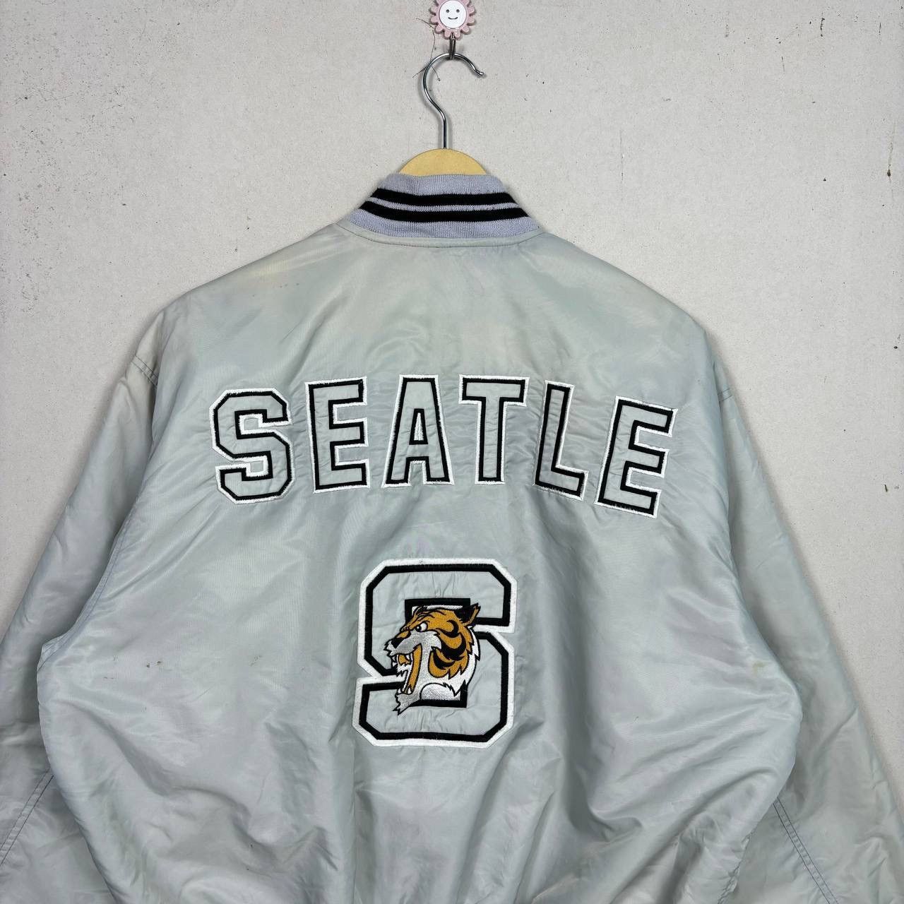 Other VTG SG Seatle Tigers Varsity Jacket L 90s Sun Faded Archival Size US L / EU 52-54 / 3 - 4 Thumbnail