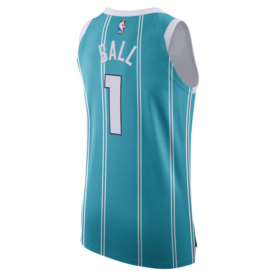Nike Jordan LaMelo Ball Charlotte Hornets Authentic Jersey Icon Size US XXL / EU 58 / 5 - 4 Thumbnail