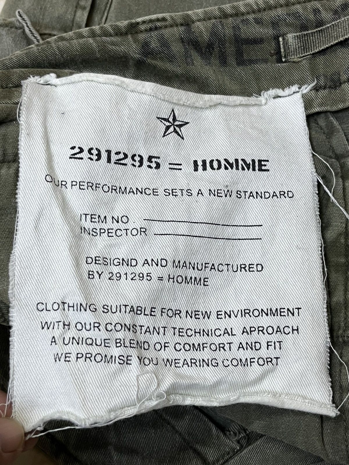 291295=Homme 291295 HOMME american faith military style cargo pants Size US 32 / EU 48 - 20 Thumbnail