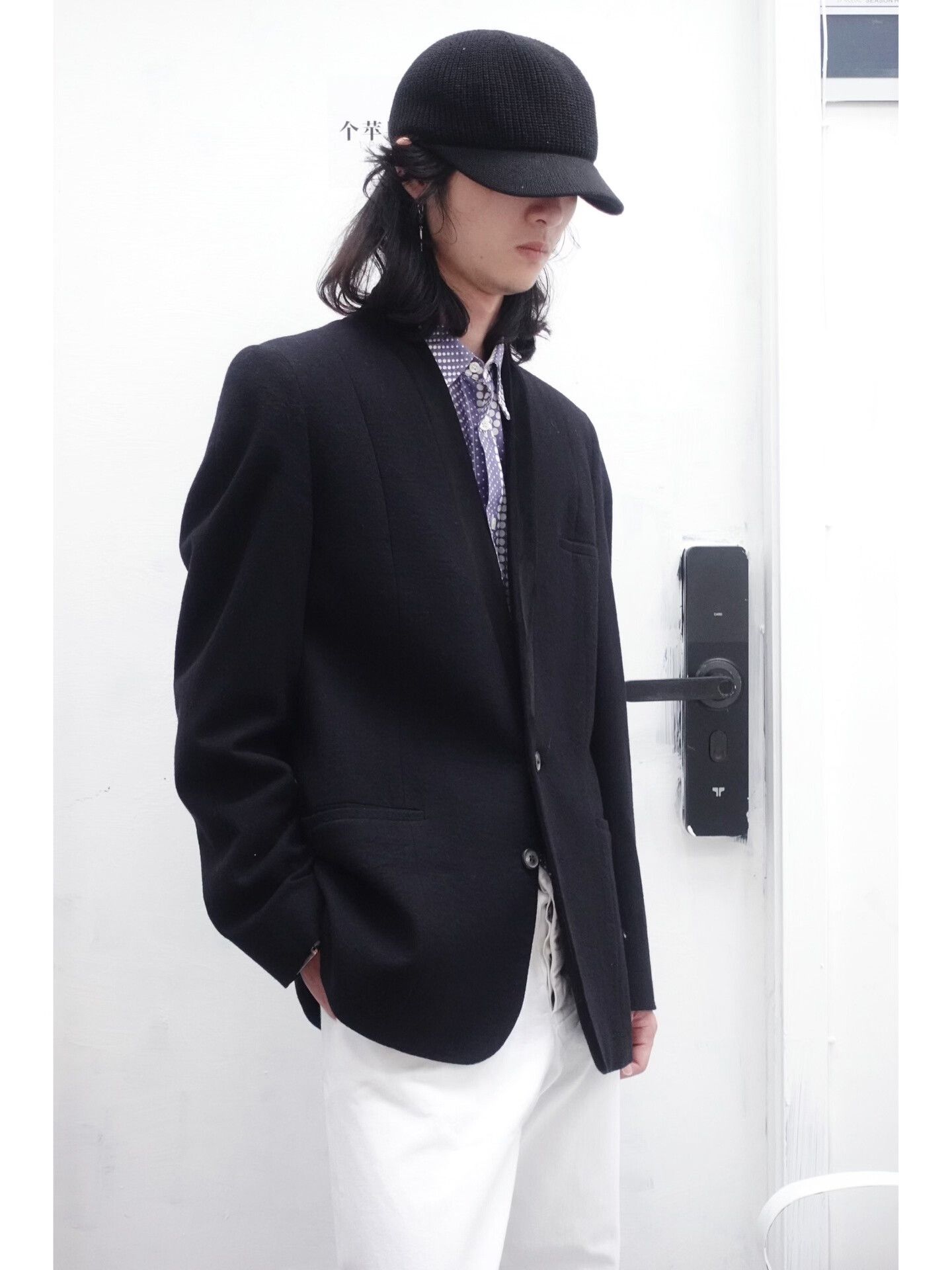 Maison Margiela Maison Martin Margiela Collarless Suit Jacket Size US L / EU 52-54 / 3 - 1 Thumbnail