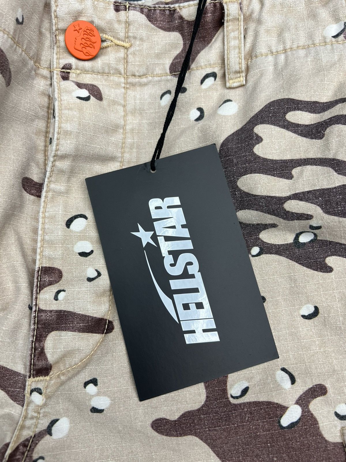 HELLSTAR Hellstar Desert Camo Cargo Shorts Size US 32 / EU 48 - 3 Thumbnail