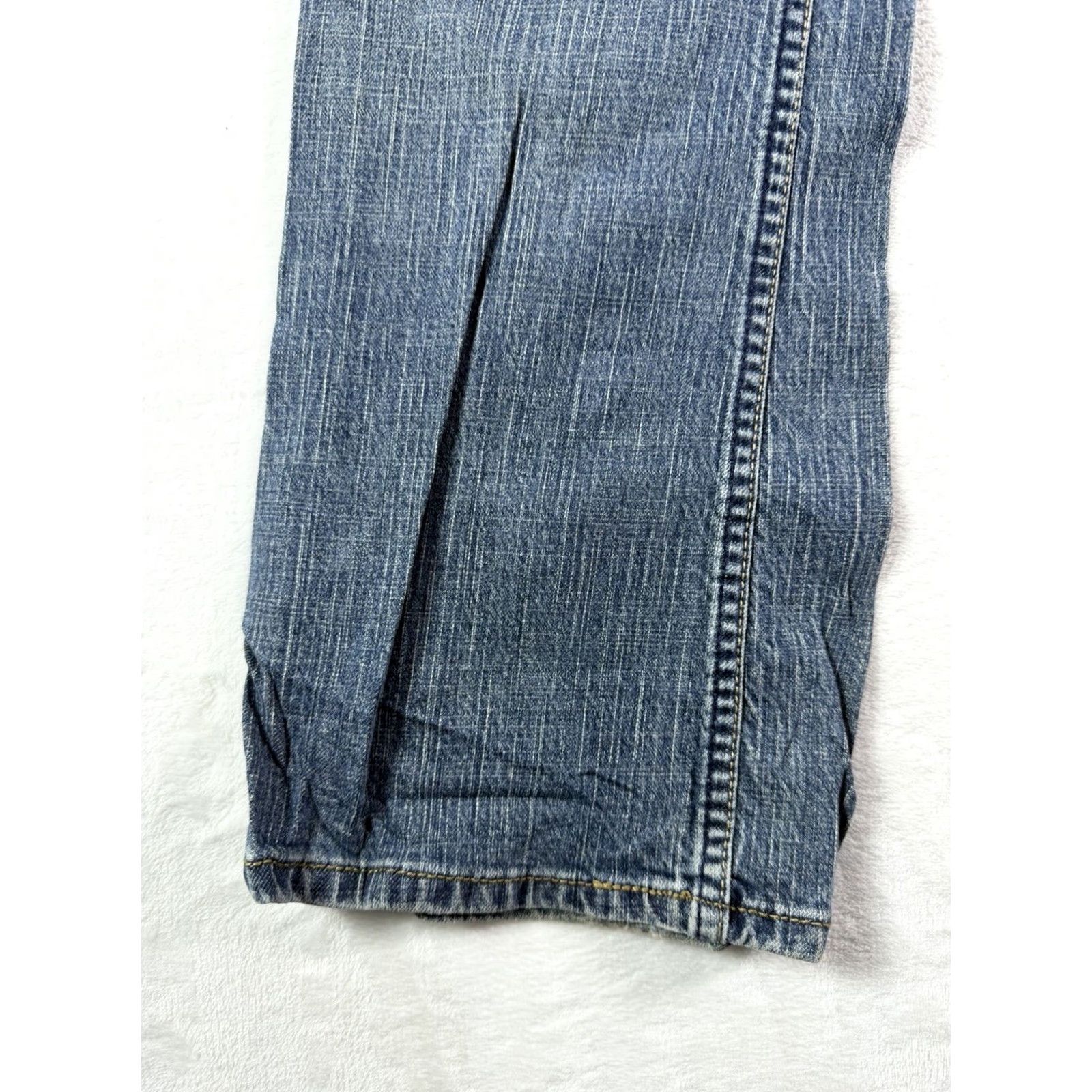 Levi's Levi's Signature Jeans Womens 14 Medium Bootcut Denim Blue Low Rise 5-Pocket Stretch Denim Shirt? Size 36" / US 14 / IT 50 - 5 Thumbnail
