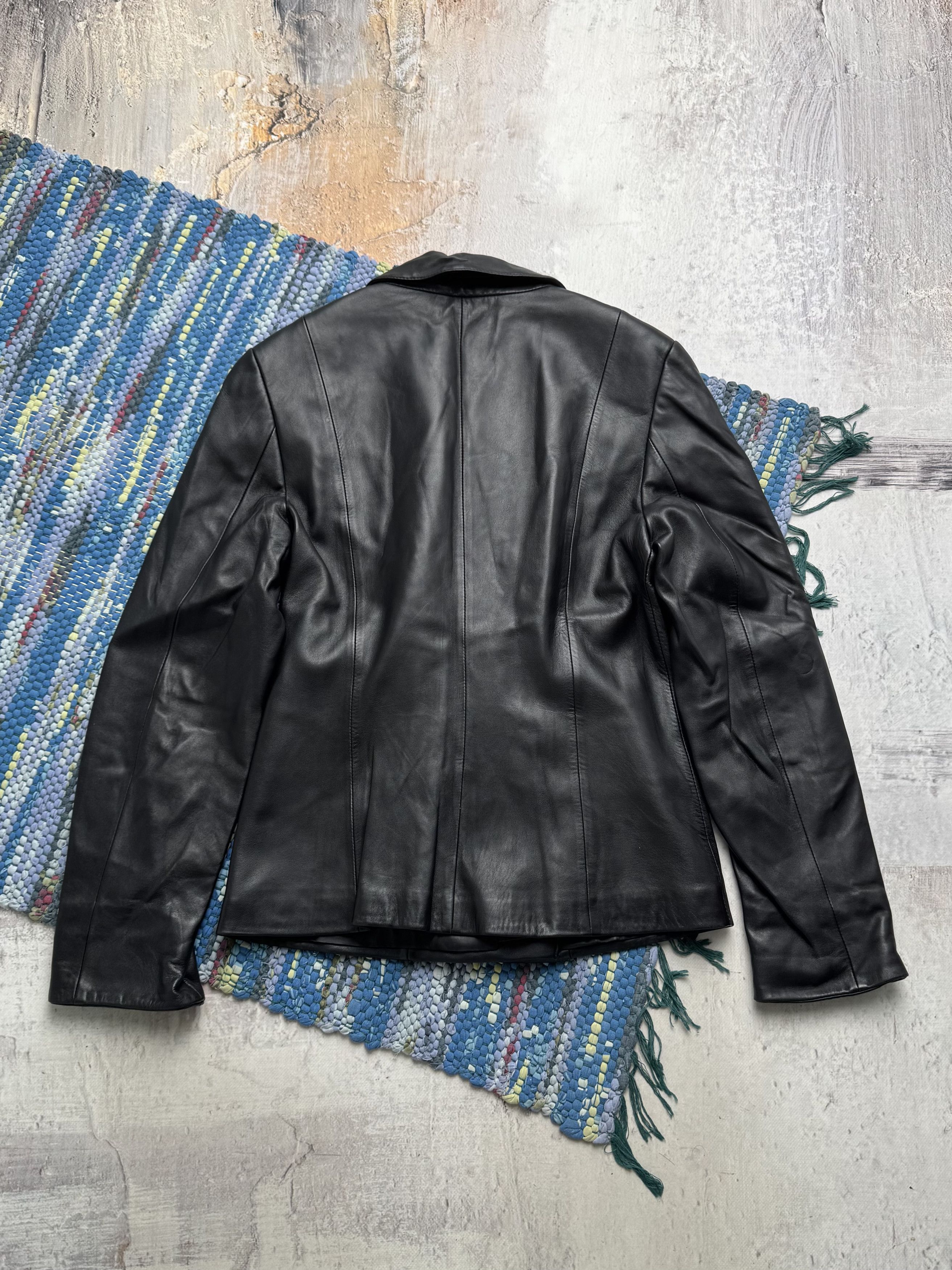 Vintage Vintage Leather Jacket A8(V1)D15 Size S / US 4 / IT 40 - 14 Thumbnail