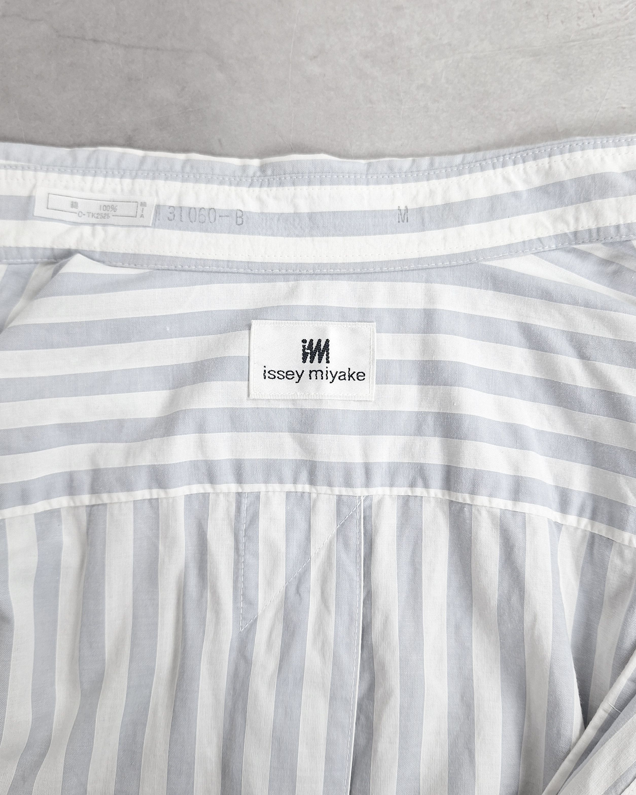 Issey Miyake Vintage Issey Miyake Striped Shirt Size US M / EU 48-50 / 2 - 7 Thumbnail