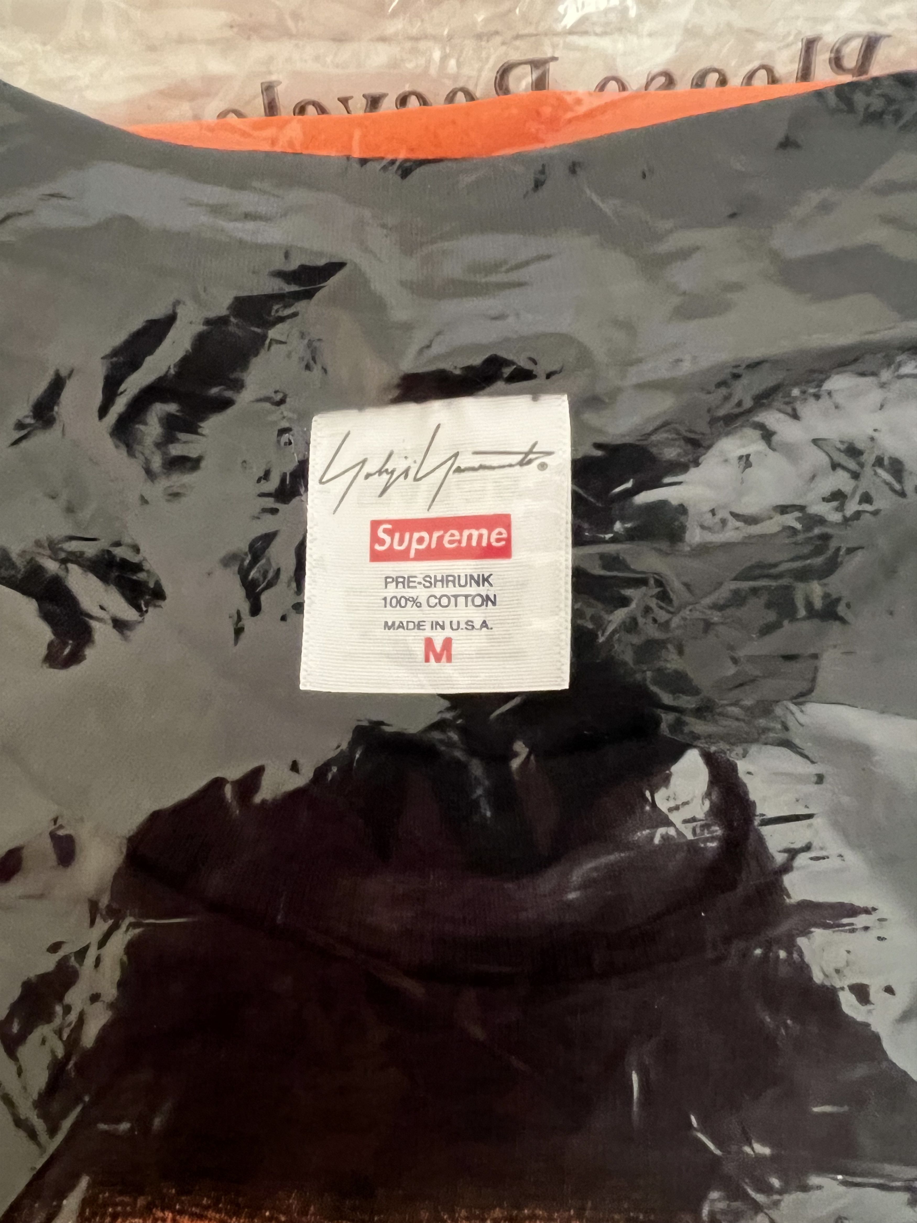 Supreme × Yohji Yamamoto Supreme x Yohji Yamamoto Pumpkin Tee Size US M / EU 48-50 / 2 - 5 Thumbnail