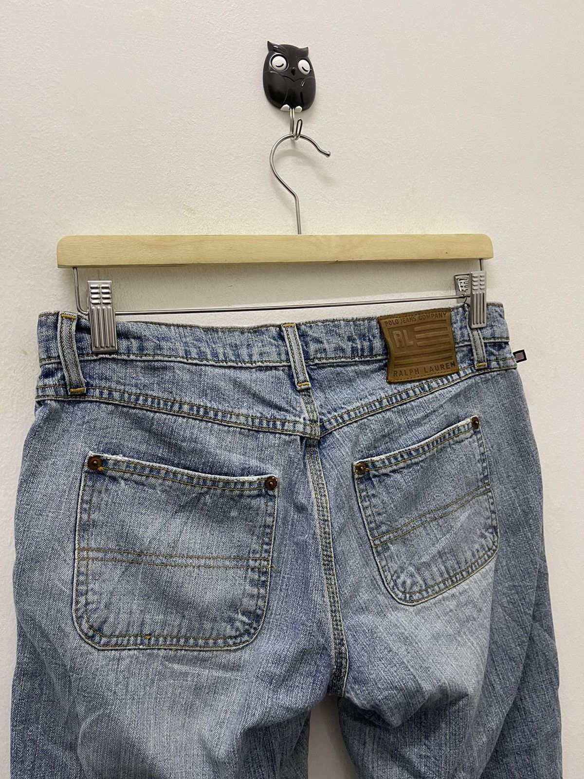 Polo Ralph Lauren Rare Vintage POLO JEANS RALPH LAUREN Double Knee Patch Flare Size US 30 / EU 46 - 8 Thumbnail