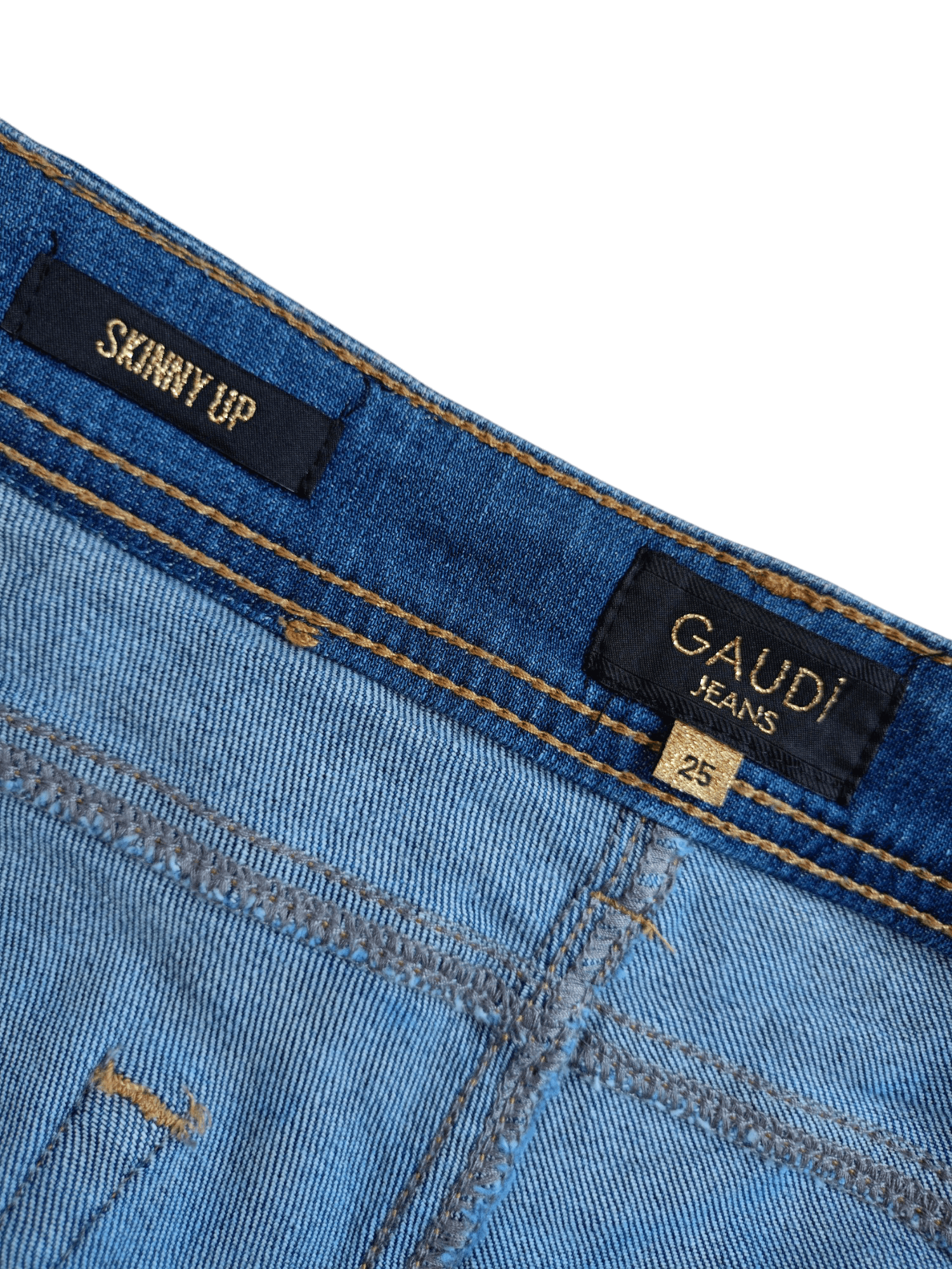 Japanese Brand × Vintage Gaudi Jeans Classic Japanese Jeans Vintage Streetwear Denim Size 25" / US 0 / IT 36 - 16 Thumbnail