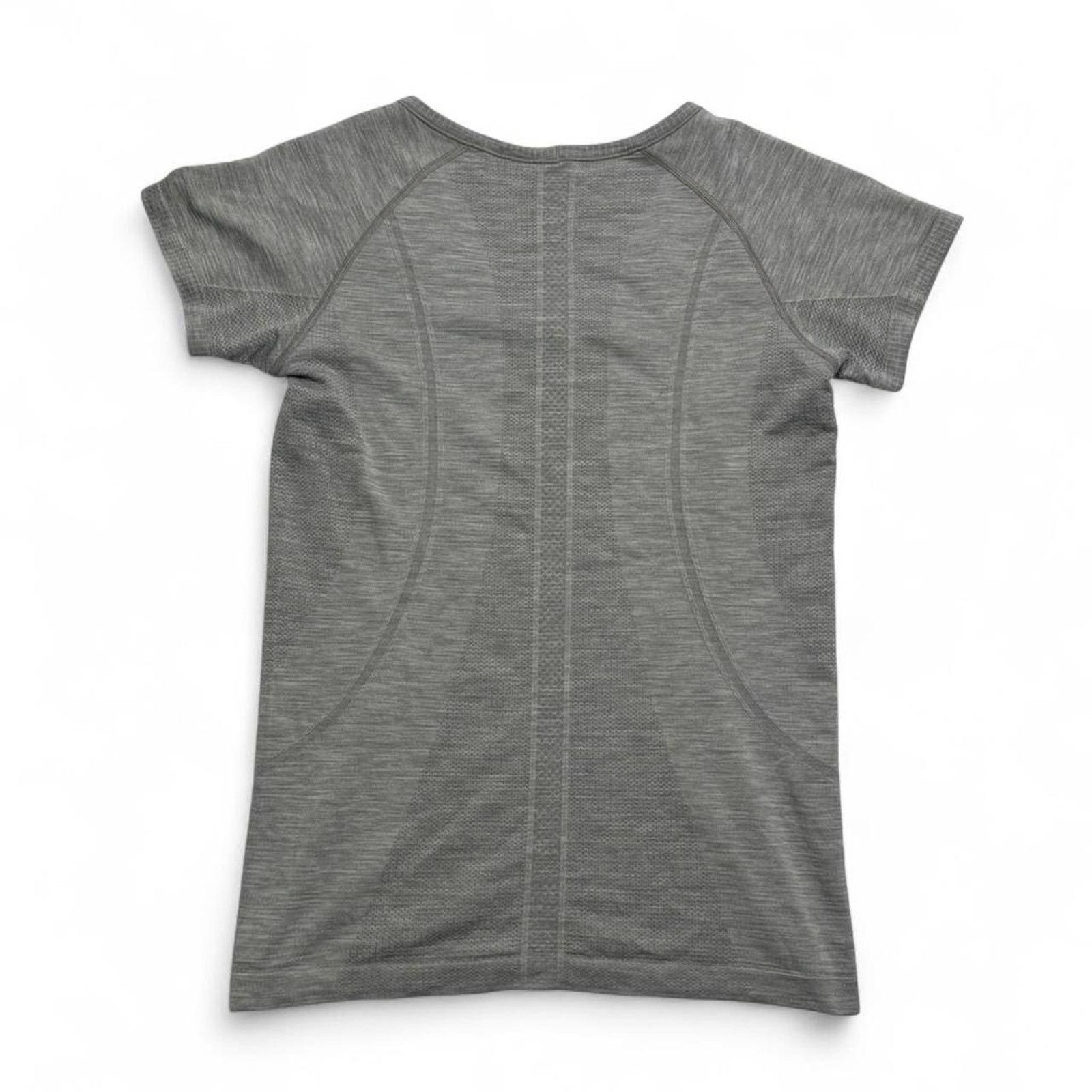 Lululemon Lululemon Gray V Neck Athletic Top Size 8 Fitted Activewear Size M / US 6-8 / IT 42-44 - 7 Thumbnail