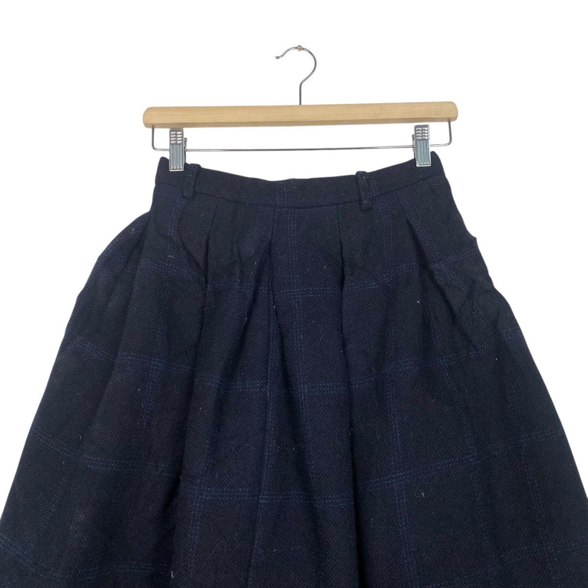 45rpm × Japanese Brand × Kapital 45rpm indigo wool skirt Size 22" - 2 Thumbnail