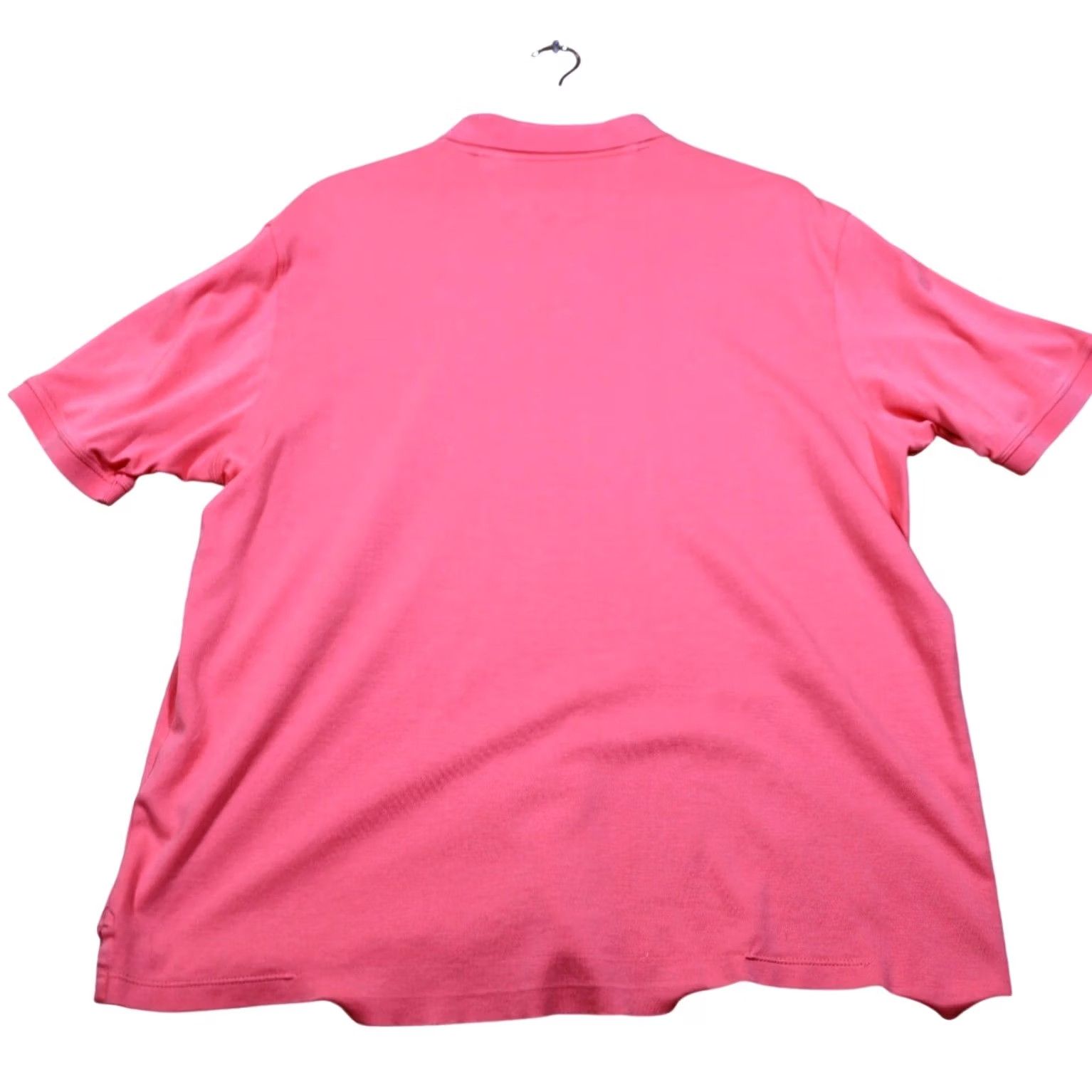 Roundtree & Yorke Roundtree & Yorke Men's Polo Shirt Size L Coral Pink Short Sleeve Supima Cotton Size US L / EU 52-54 / 3 - 6 Thumbnail