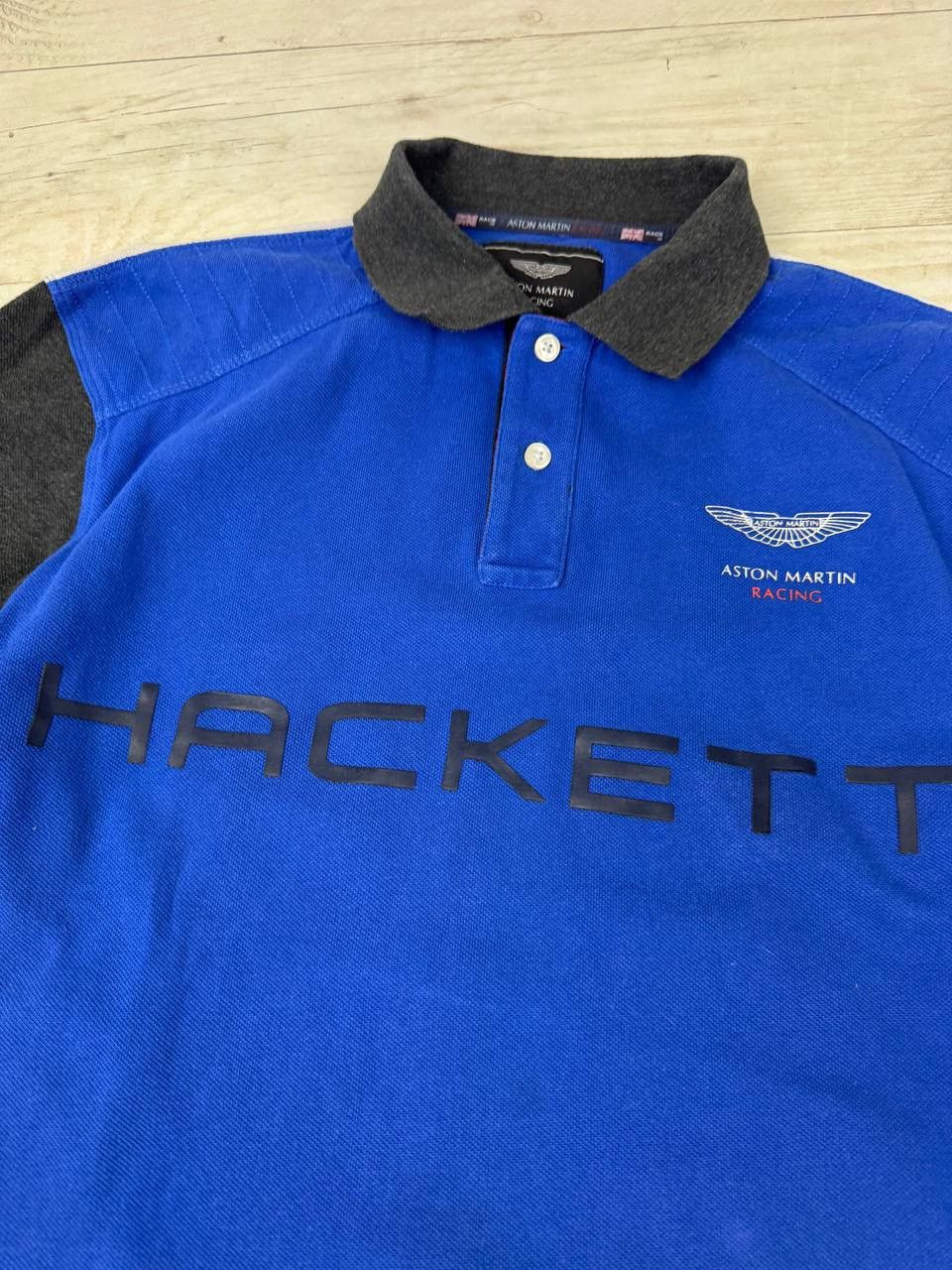 Hackett Hackett Aston Martin Racing Rugby Long Sleeve Size US M / EU 48-50 / 2 - 8 Thumbnail