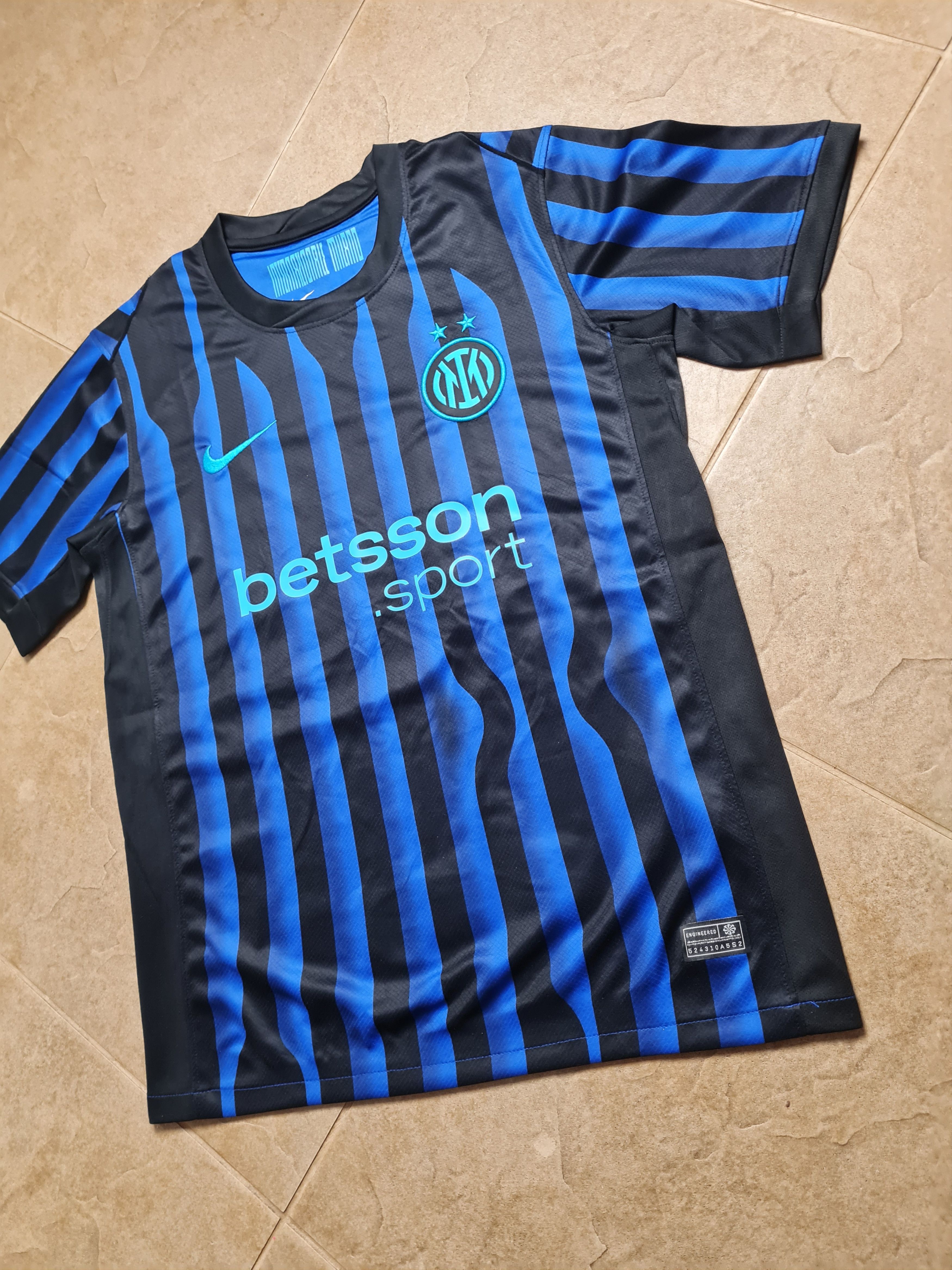 Nike Inter Milan Football Home Jersey 2023-24 Nike Dri-FI #10 Size US S / EU 44-46 / 1 - 18 Thumbnail