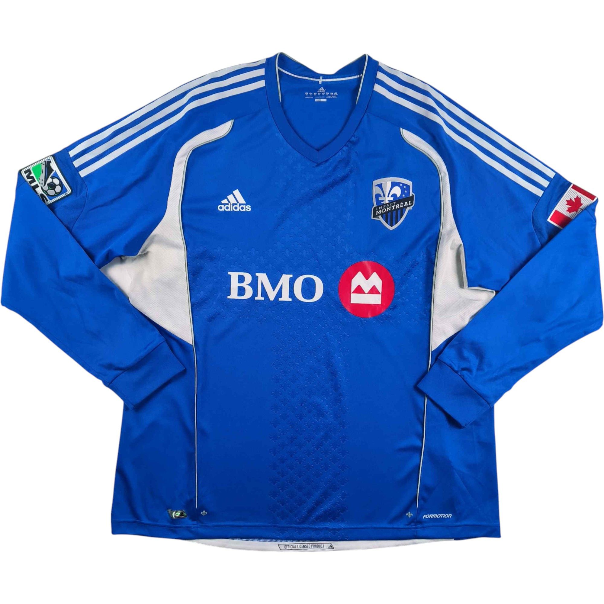 Adidas Montréal Impact 11-13 home LS Formotion football jersey XXL Size US XXL / EU 58 / 5 - 1 Thumbnail