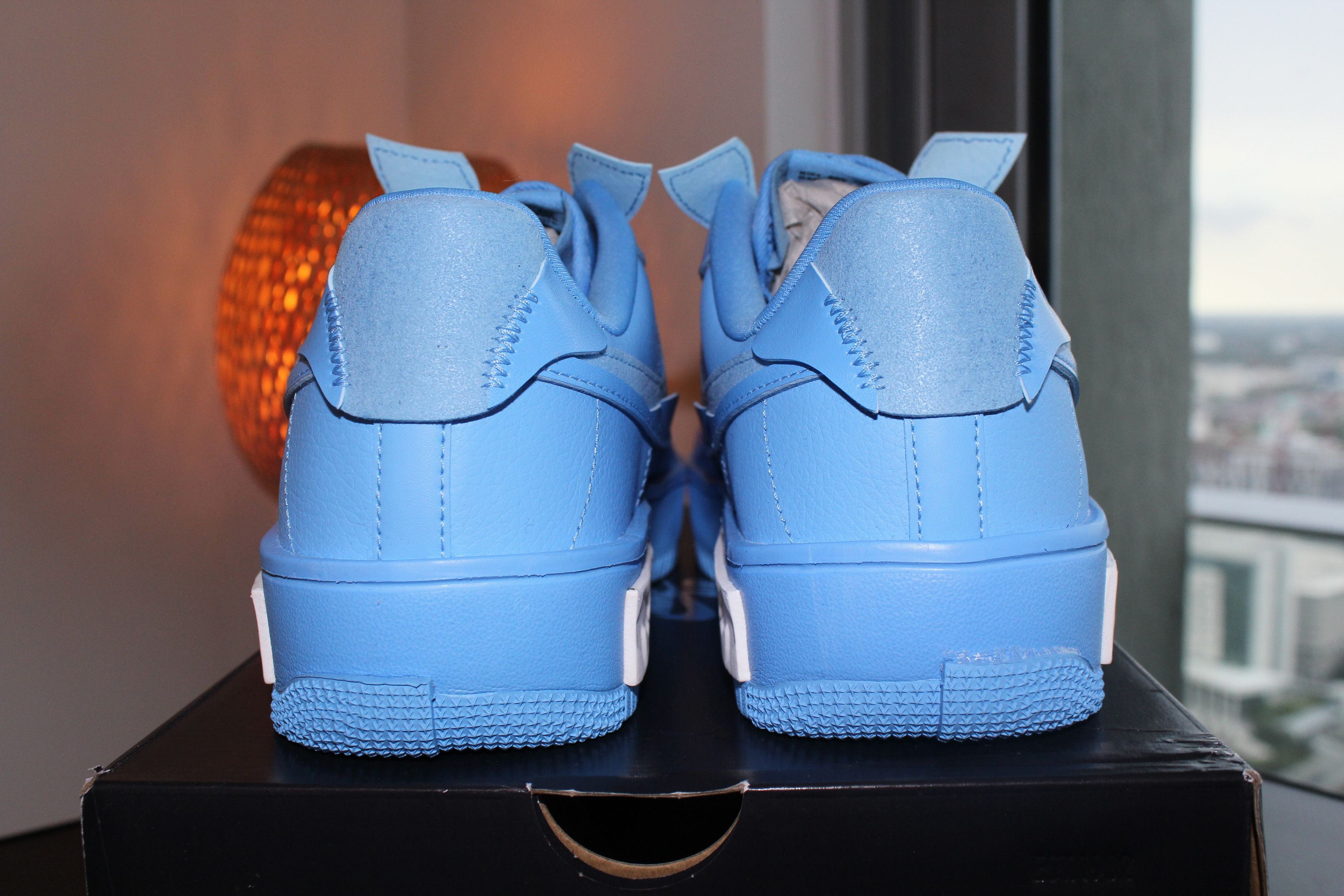Nike Air Force 1 Fontanka University Blue Women's Size 12W/10.5M Size US 10.5 / EU 43-44 - 5 Thumbnail