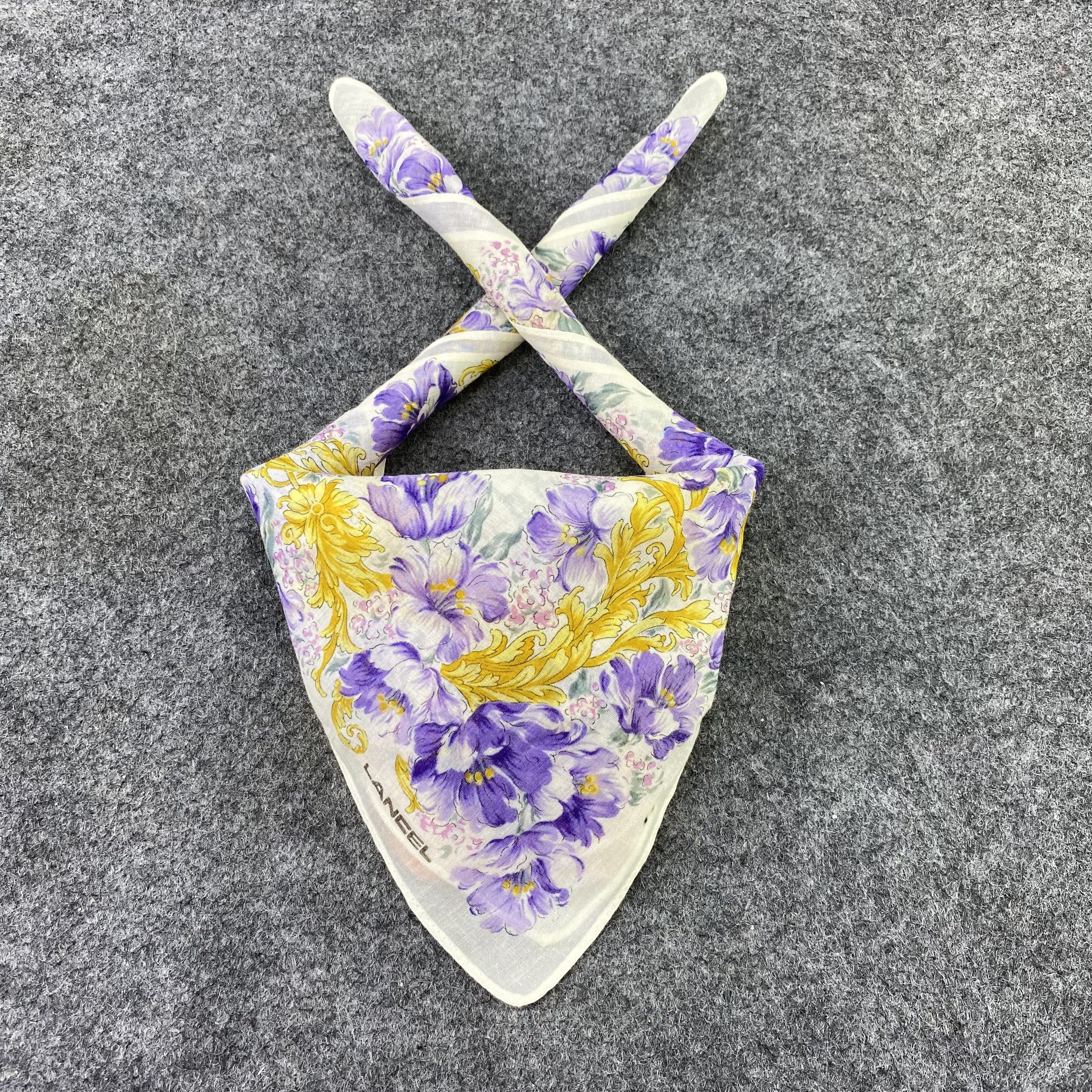 Lancel Lancel Handkerchief / Bandana / Neckerchief-B485 Size ONE SIZE - 2 Thumbnail