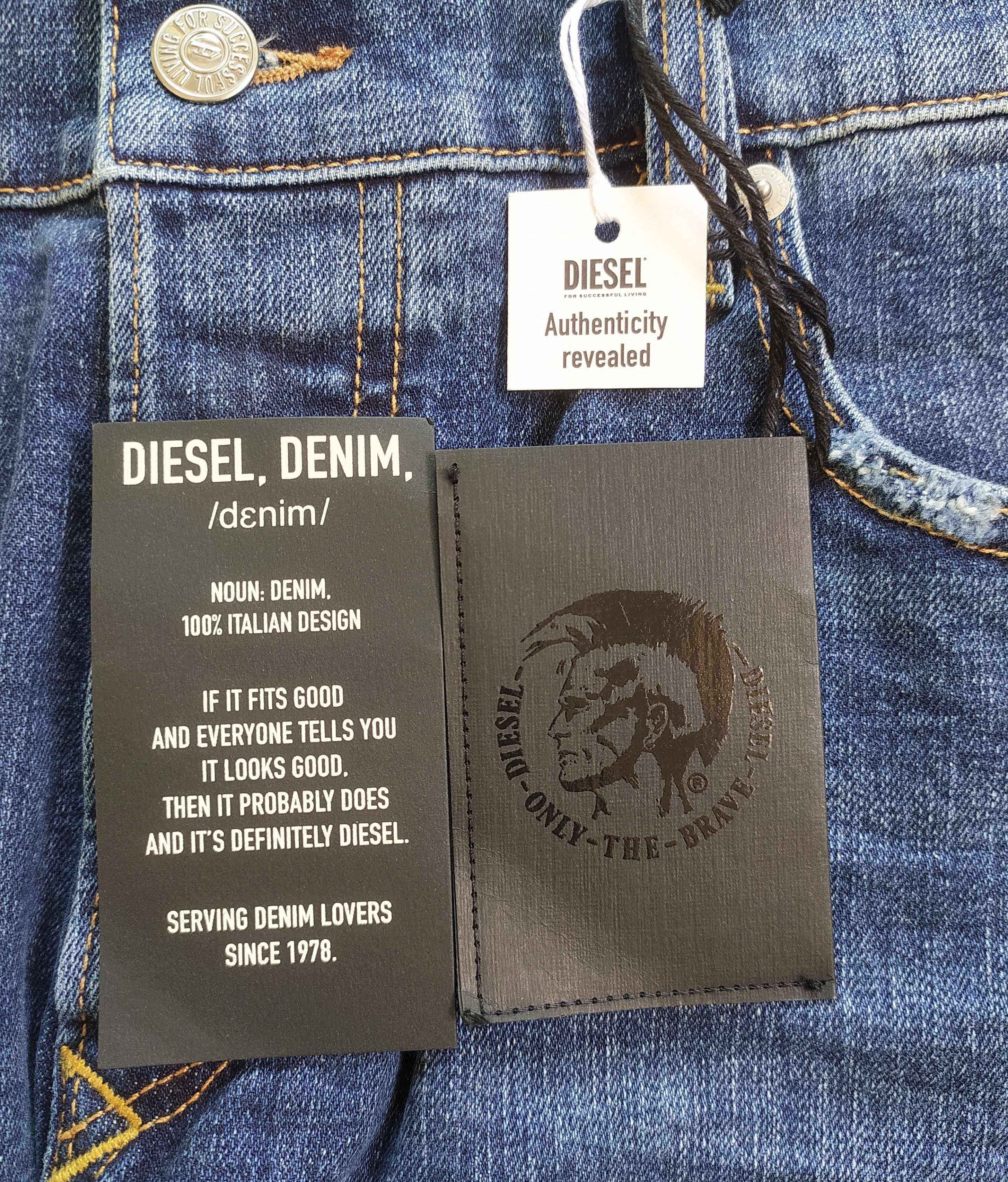 Diesel Diesel TEPPHAR-X-009IX- Men's Jeans Free Shipping T/ 9834 Size US 36 / EU 52 - 10 Thumbnail