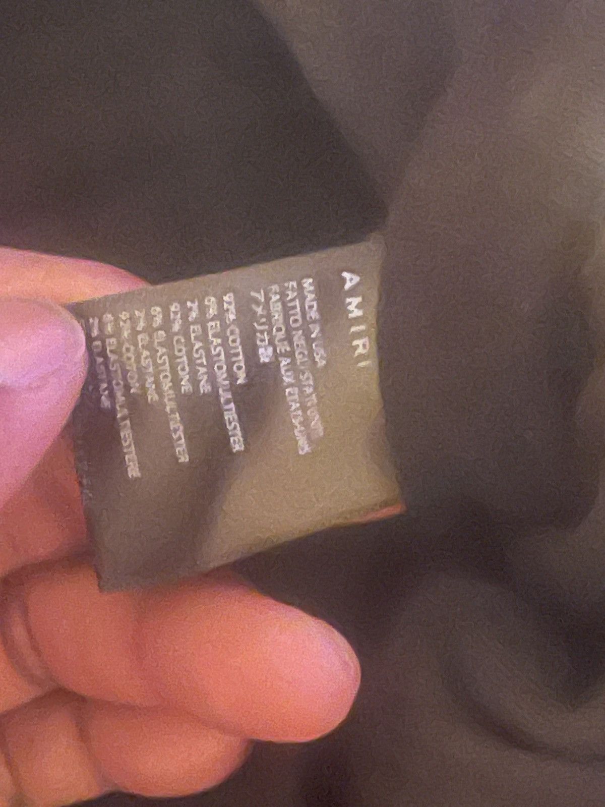 Amiri Black Paisley Bandana Jeans