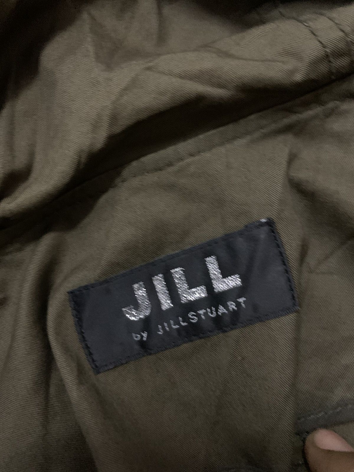 Jil Stuart 💥Vtg Jill Stuart Military Poncho Hoodie Size ONE SIZE - 9 Thumbnail