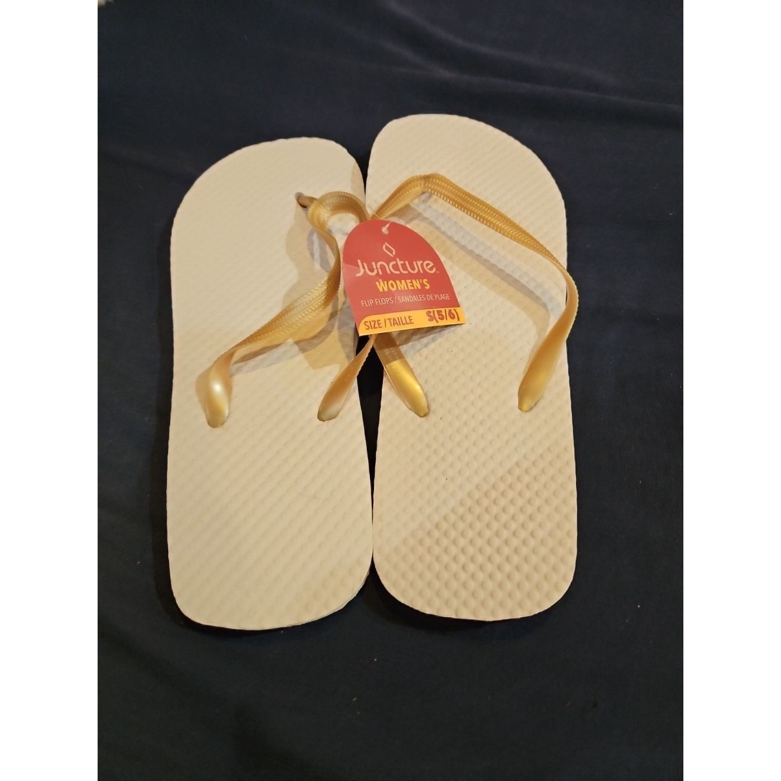 Other Juncture Women's 5/6 Flip Flops / Sandals Size US 5 / IT 35 - 2 Thumbnail