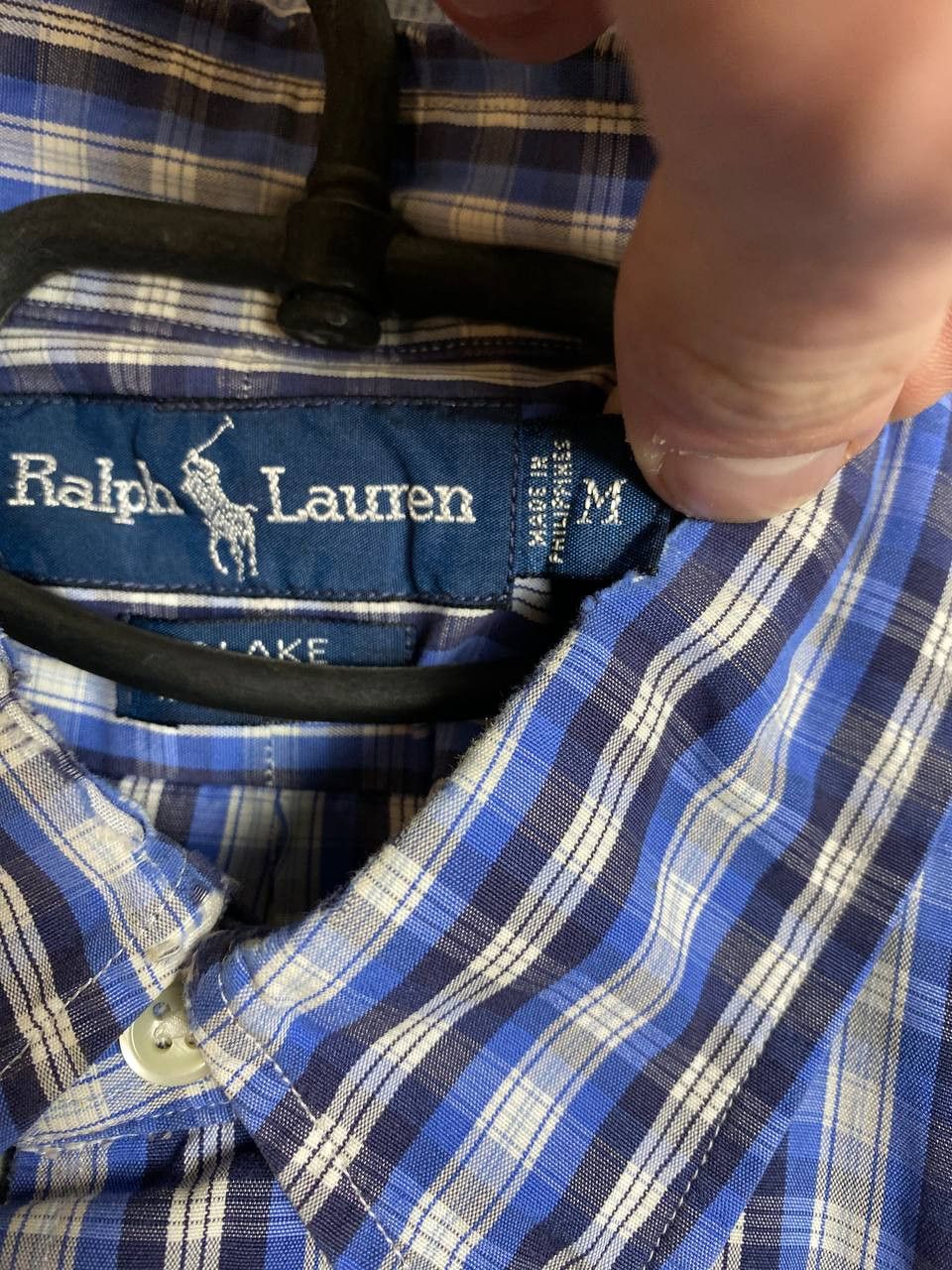 Polo Ralph Lauren Polo Ralph Lauren Checked Shirt Size US M / EU 48-50 / 2 - 14 Thumbnail