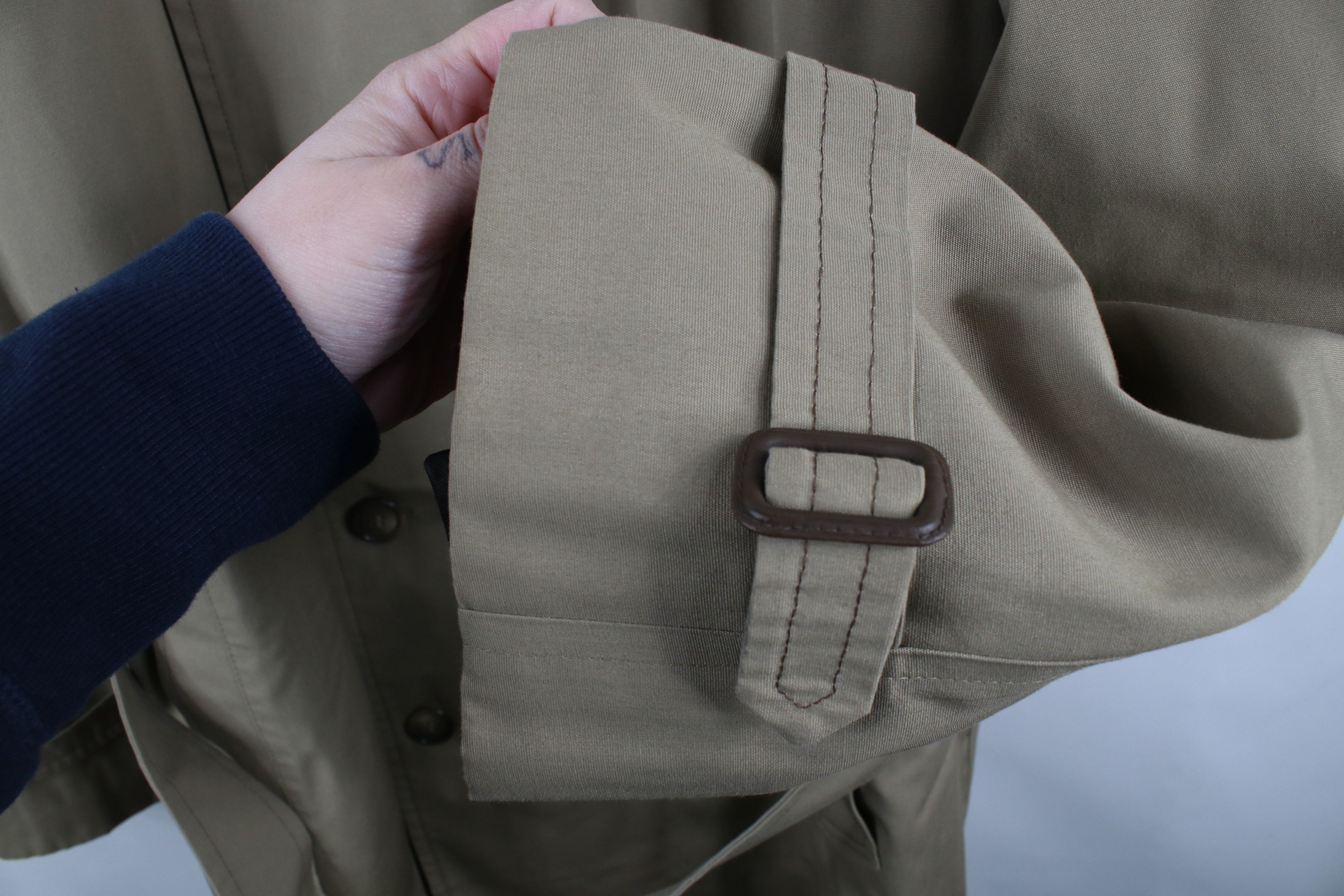 Vintage Vintage 70s Streetwear Belted Trench Coat Rain Jacket USA Size US XXL / EU 58 / 5 - 7 Thumbnail