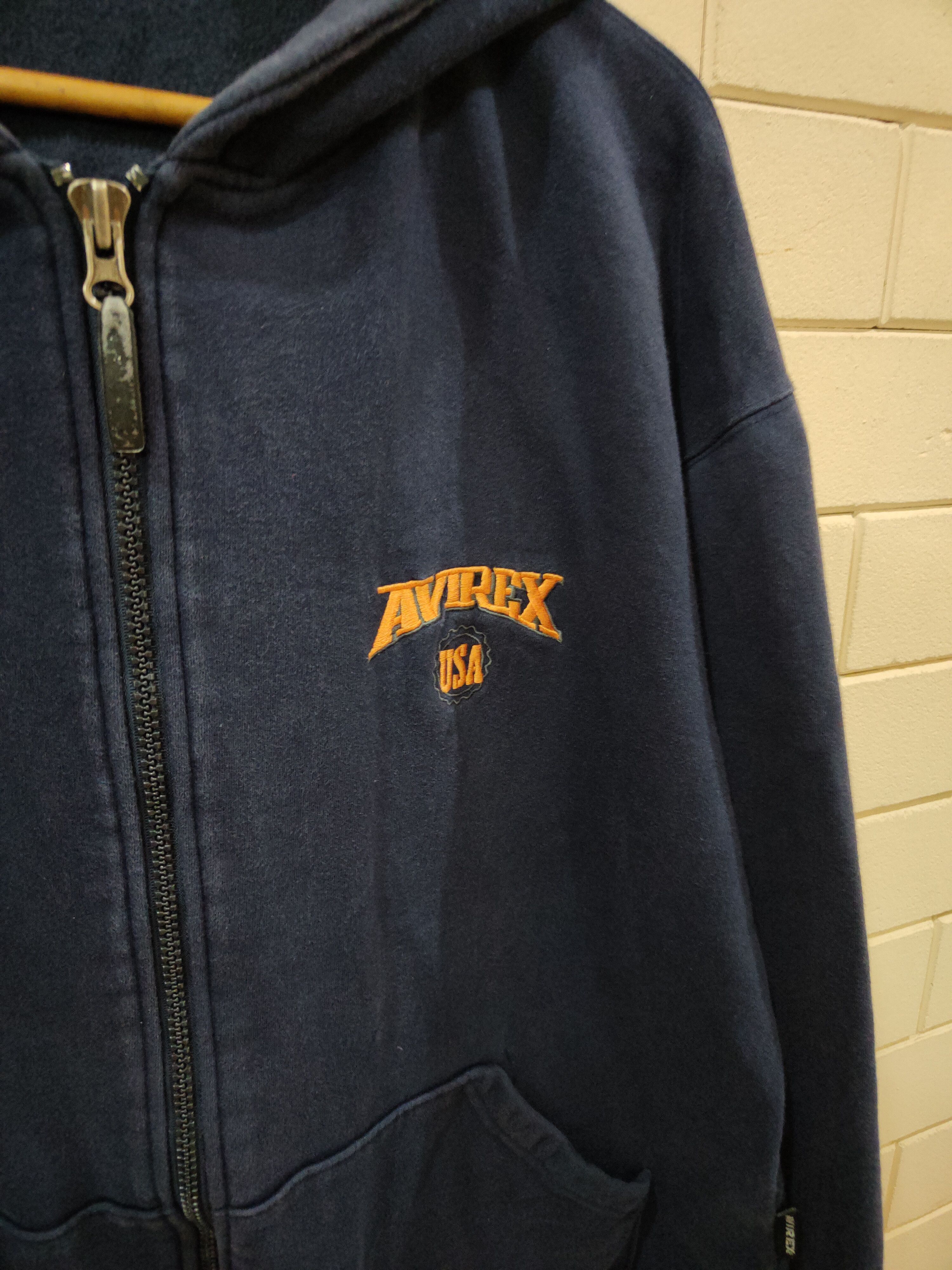Avirex Big Size Avirex Hoody with Big Spellout Size US XXL / EU 58 / 5 - 6 Thumbnail