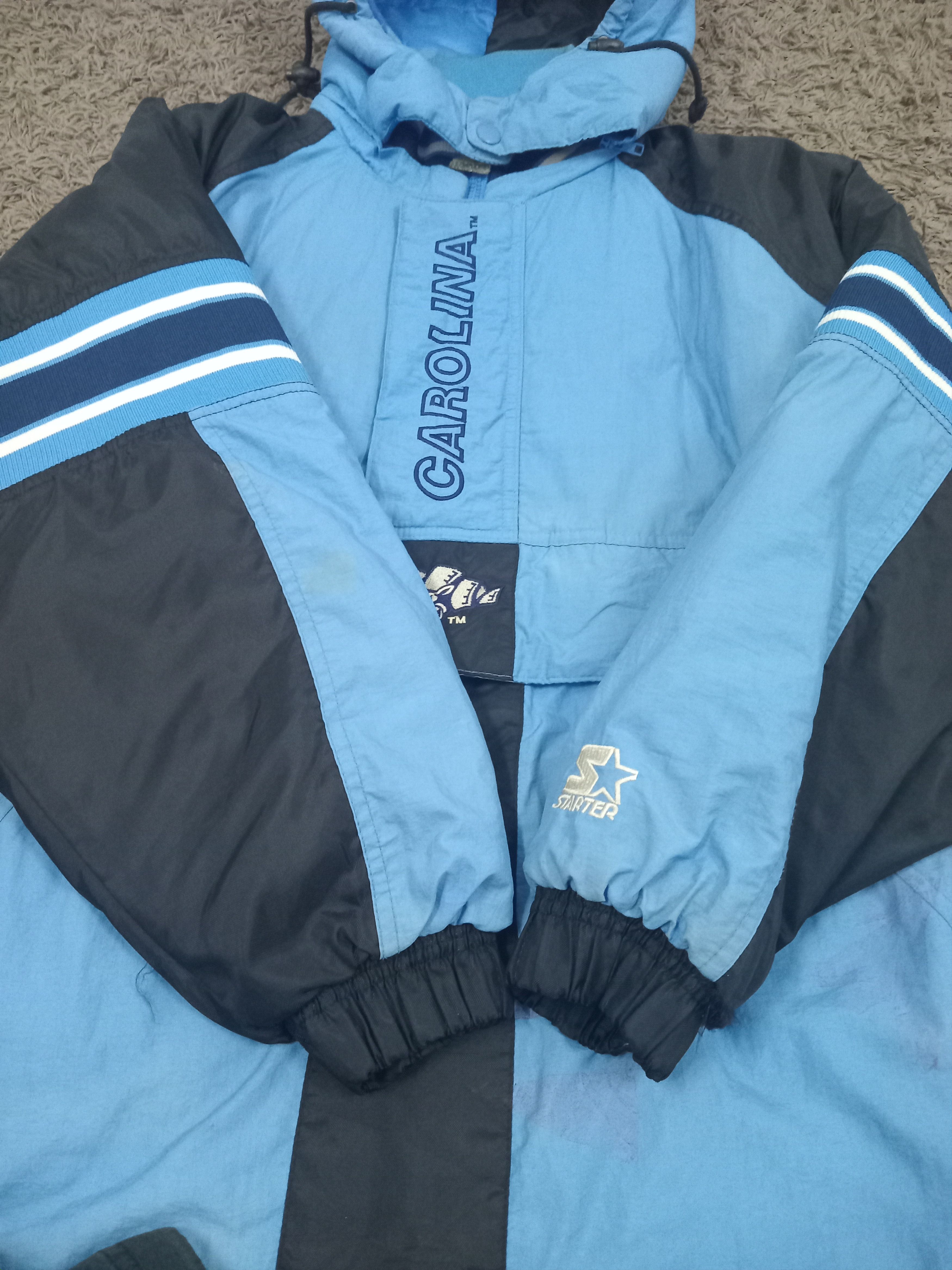 NFL × Sports Specialties × Starter Vintage 90's North Carolina Tar Heels Starter Anorak Jacket Size US M / EU 48-50 / 2 - 5 Thumbnail