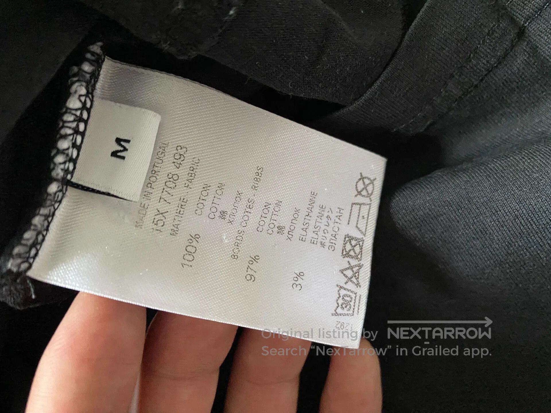 G.V.G.V. Short Sleeve Black T-Shirt for Women. Size M / US 6-8 / IT 42-44 - 4 Thumbnail