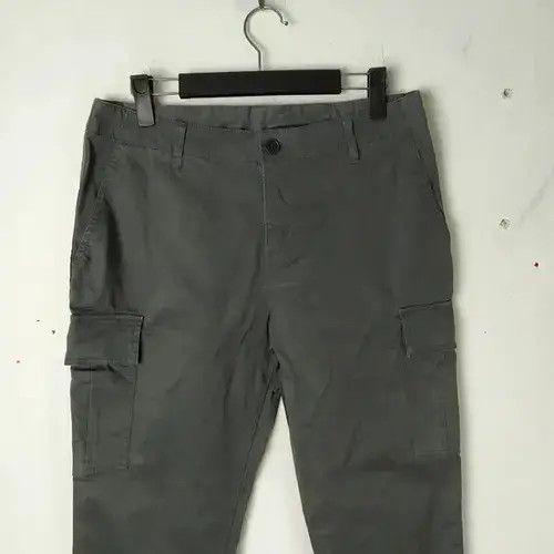 Japanese Brand × Vintage Gray Cargo Pants Size US 30 / EU 46 - 4 Thumbnail