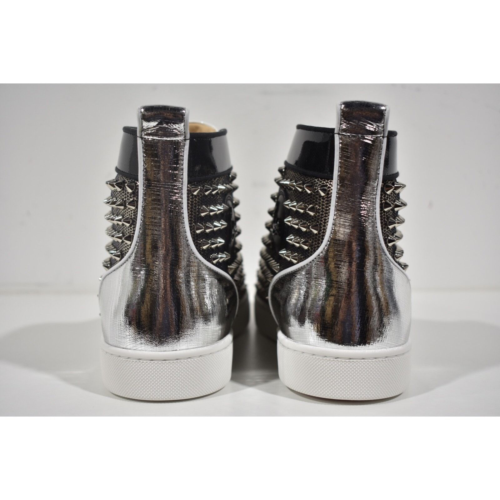 Christian Louboutin Christian Louboutin Mens Spike Black High Top Sneaker 49 16 Size US 13 / EU 46 - 11 Thumbnail