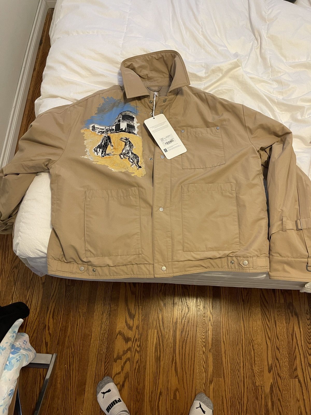 Canada Goose Canada Goose x Rokh - Padded Trucker Strap Jacket Graphic Size US L / EU 52-54 / 3 - 1 Thumbnail