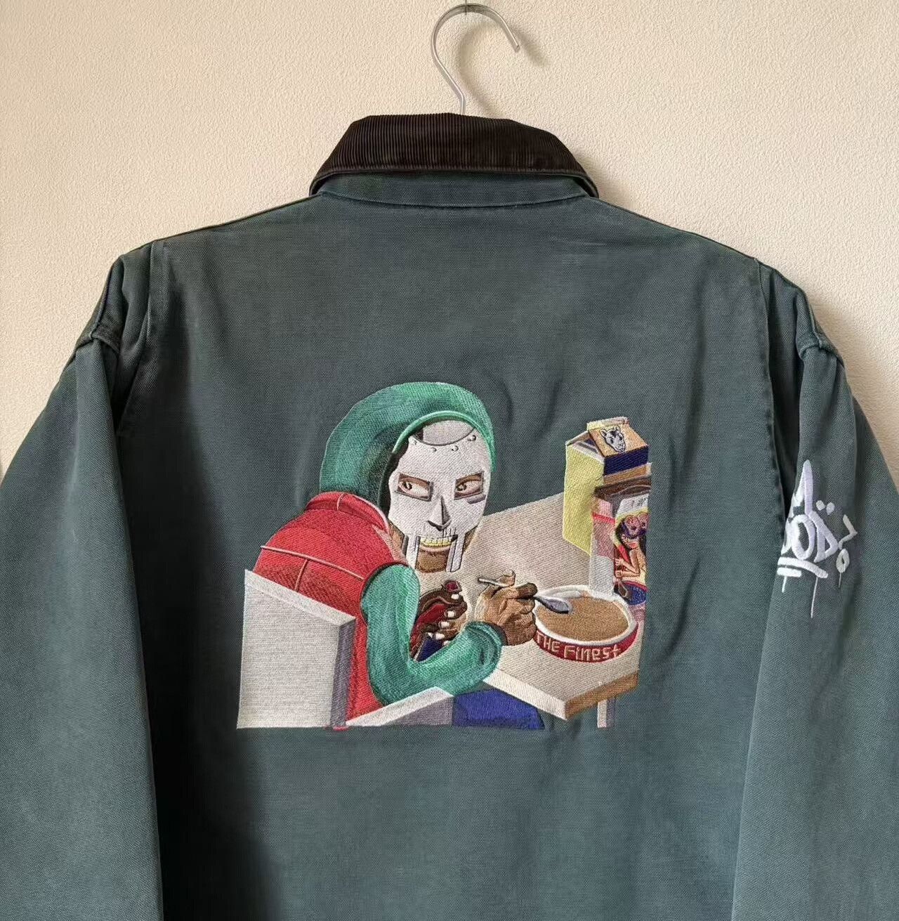 Carhartt Vintage Carhartt J43 HTG w/ MF Doom illust Size US XL / EU 56 / 4 - 4 Thumbnail