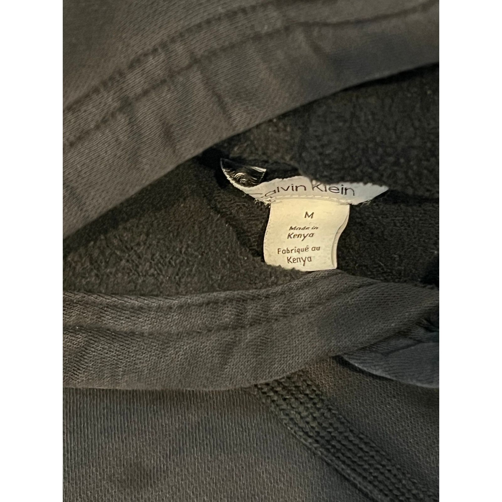 Calvin Klein Calvin Klein Black Pullover Hoodie Size US M / EU 48-50 / 2 - 3 Thumbnail
